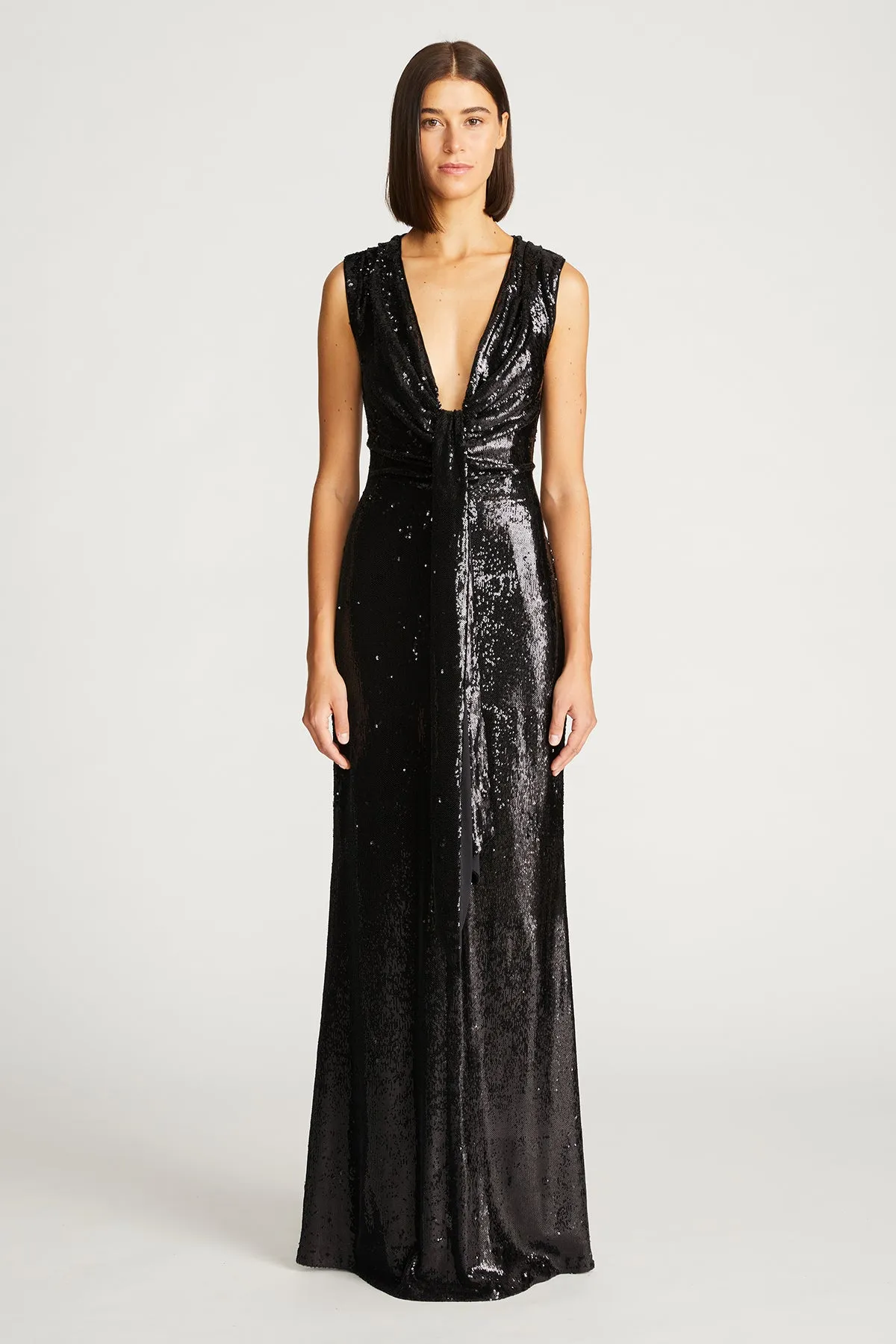 Magdalena Gown In Sequin sold by H by Halston product image thumbnail 5