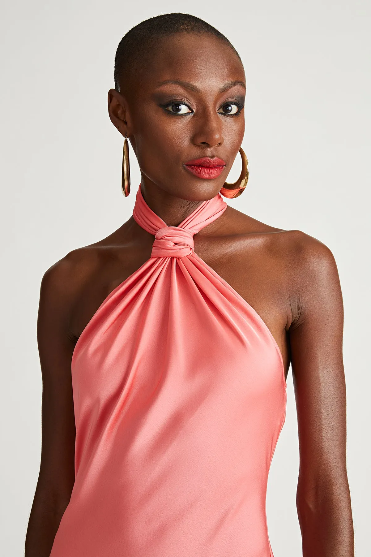 Emie Gown In Satin sold by H by Halston product image thumbnail 5