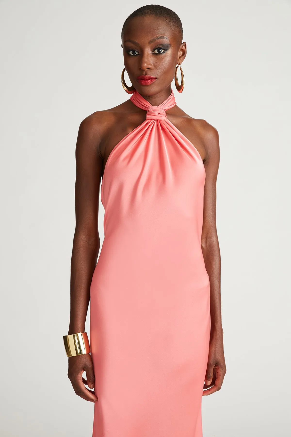 Emie Gown In Satin sold by H by Halston product image thumbnail 4