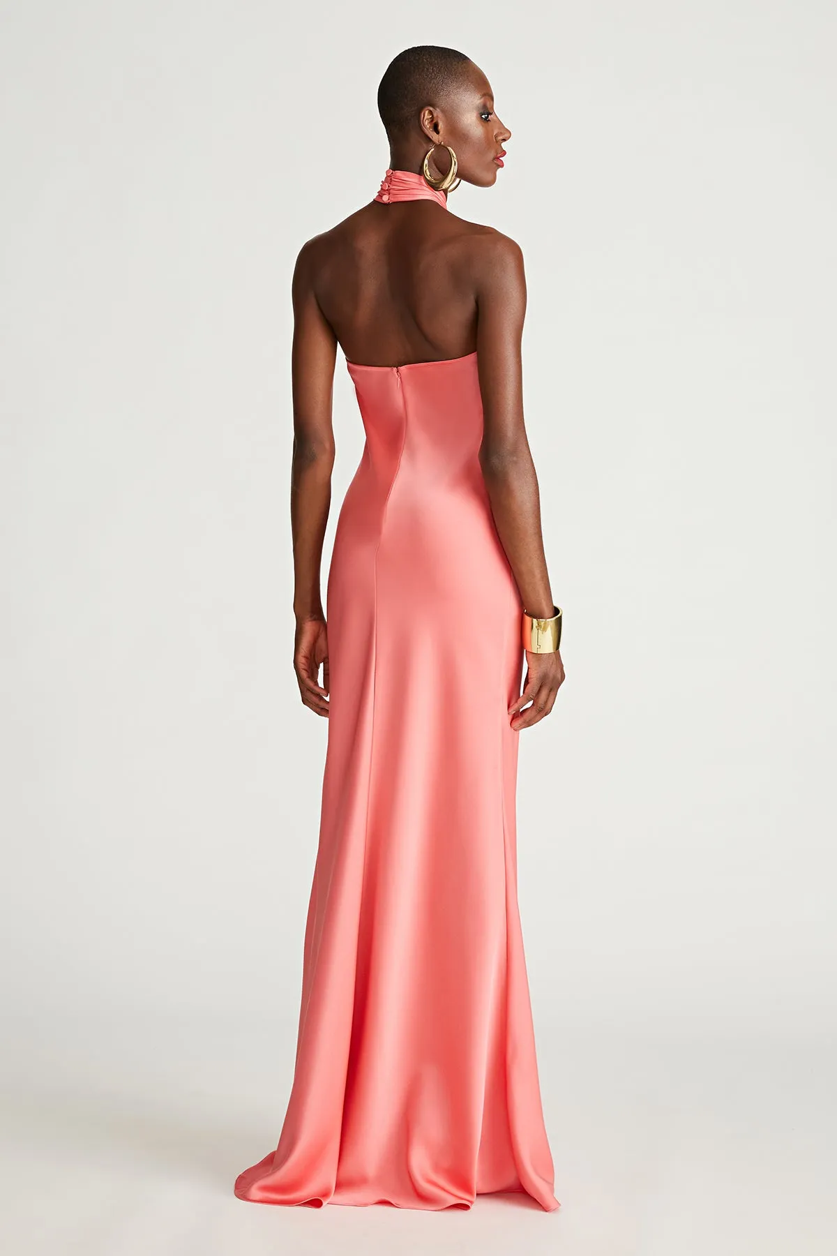 Emie Gown In Satin sold by H by Halston product image thumbnail 2
