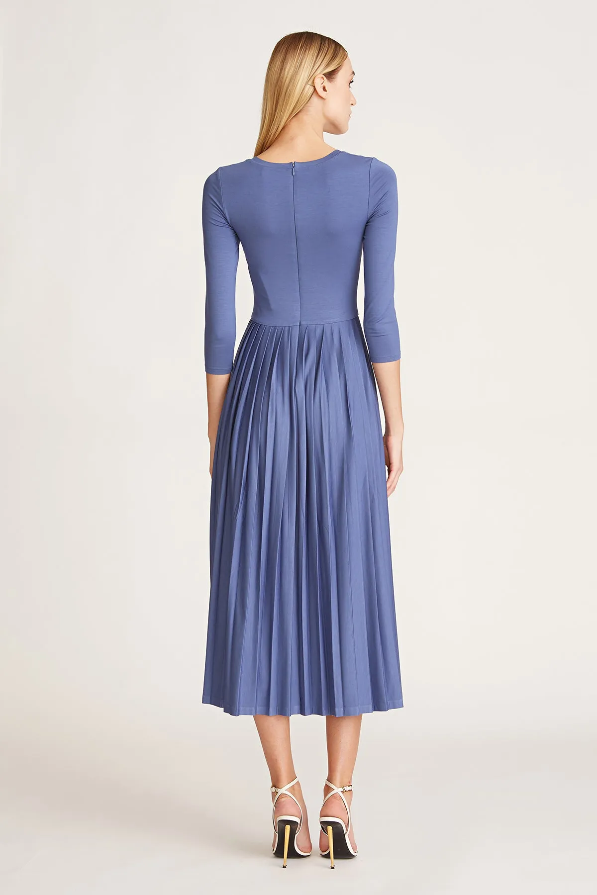 Amy Pleated T-Dress sold by H by Halston product image thumbnail 2