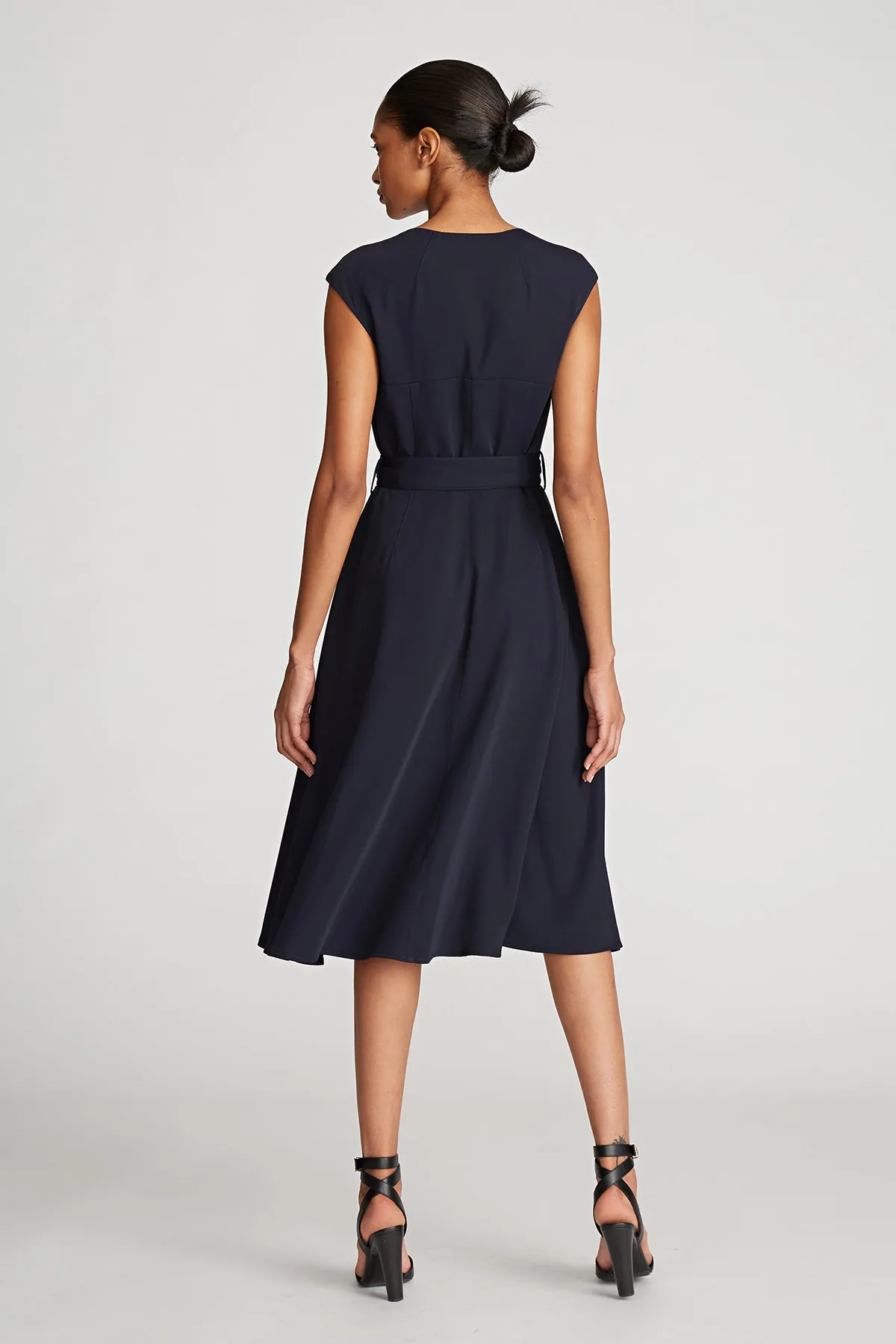 Shelbee Dress In Tech Suiting sold by H by Halston product image thumbnail 2