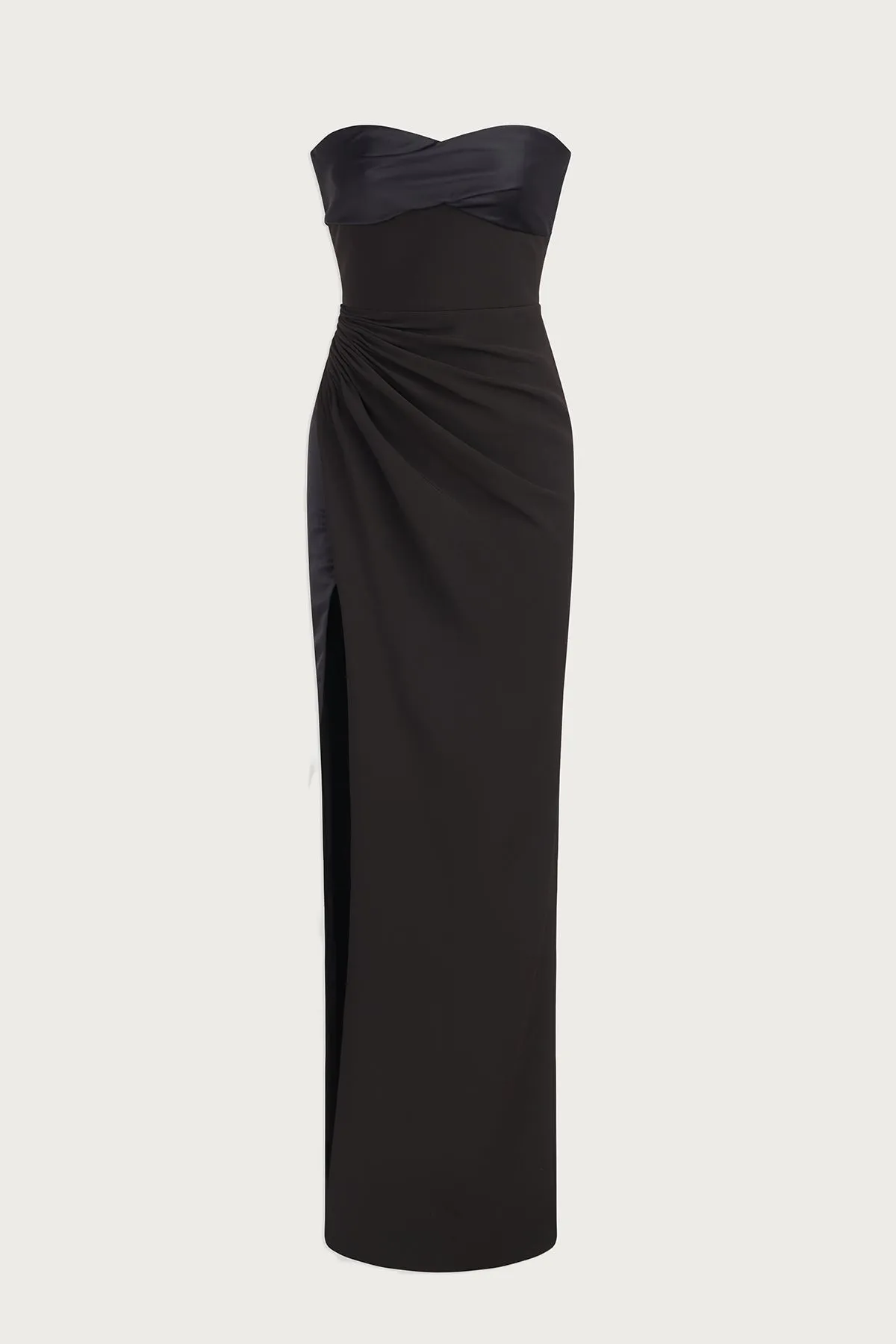 Esther Gown In Crepe And Satin sold by H by Halston product image thumbnail 5