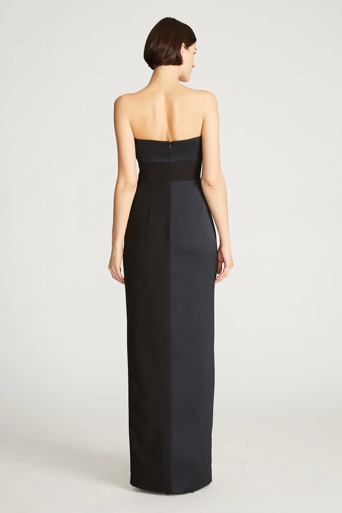 Esther Gown In Crepe And Satin sold by H by Halston product image thumbnail 2