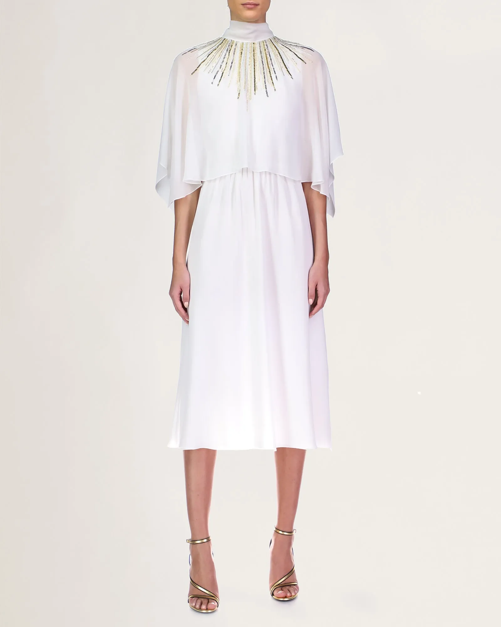 Aidan Beaded Midi Dress sold by H by Halston