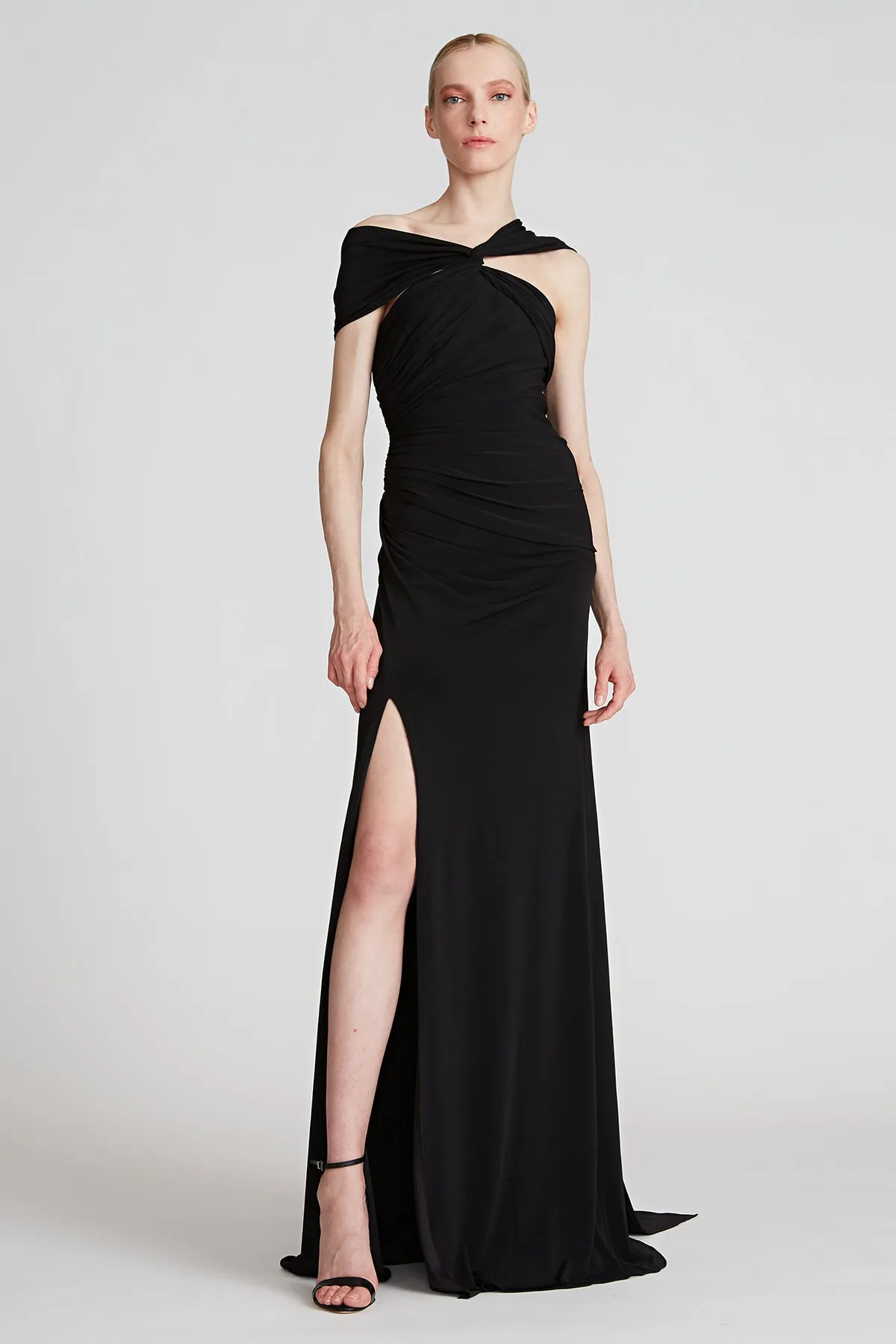 Portia Jersey Gown sold by H by Halston product image thumbnail 3