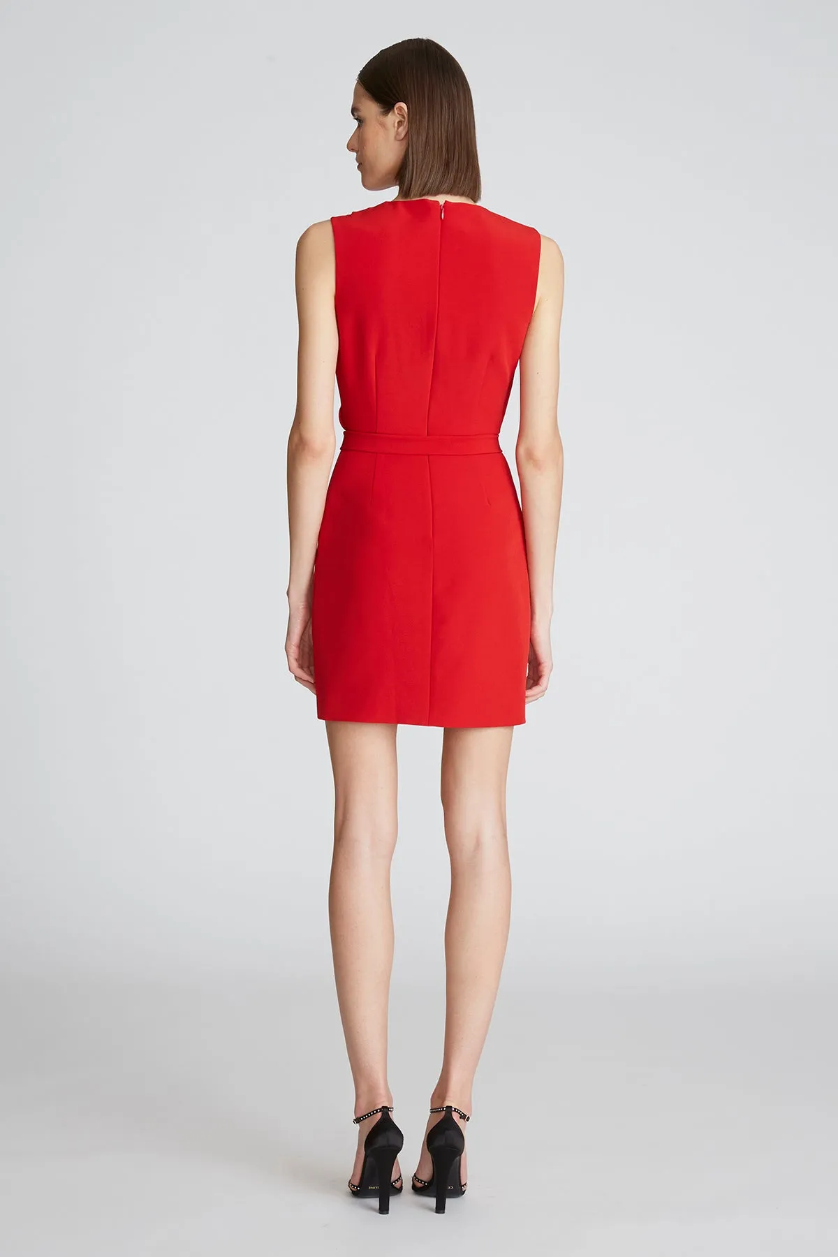 Aisha Dress In Stretch Crepe sold by H by Halston product image thumbnail 2