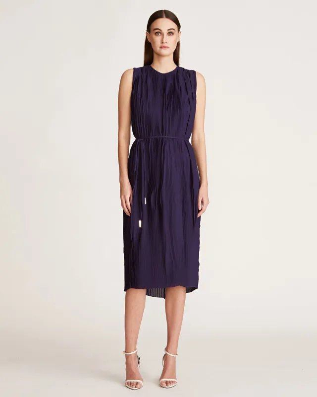 Analisa Pleated Dress sold by H by Halston