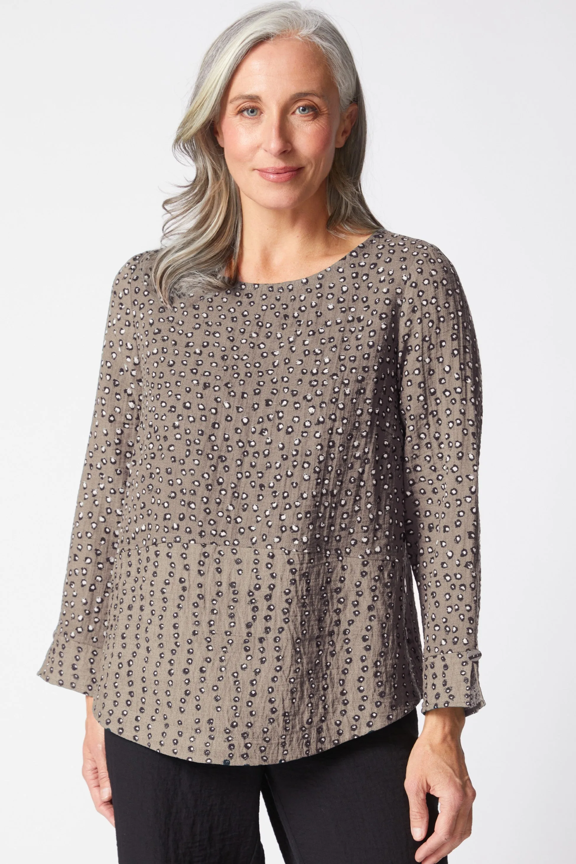 Express Travel Organic Dot Pullover sold by Habitat product image thumbnail 2