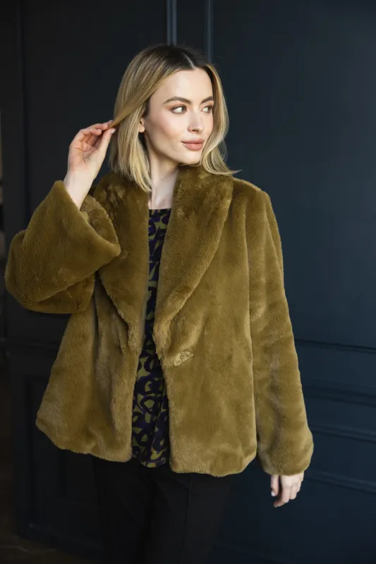 Fab Faux Fur Jacket sold by Habitat