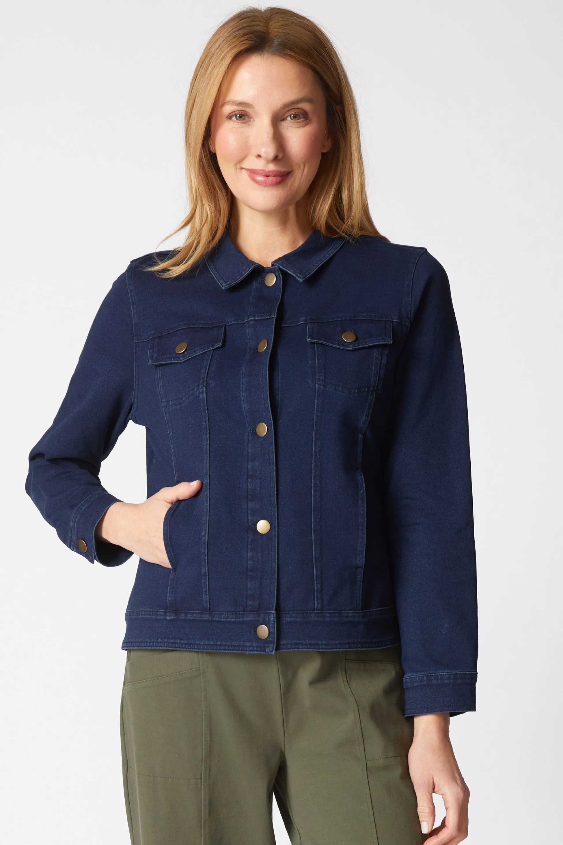 Stonewash Knit Jean Jacket sold by Habitat product image thumbnail 3