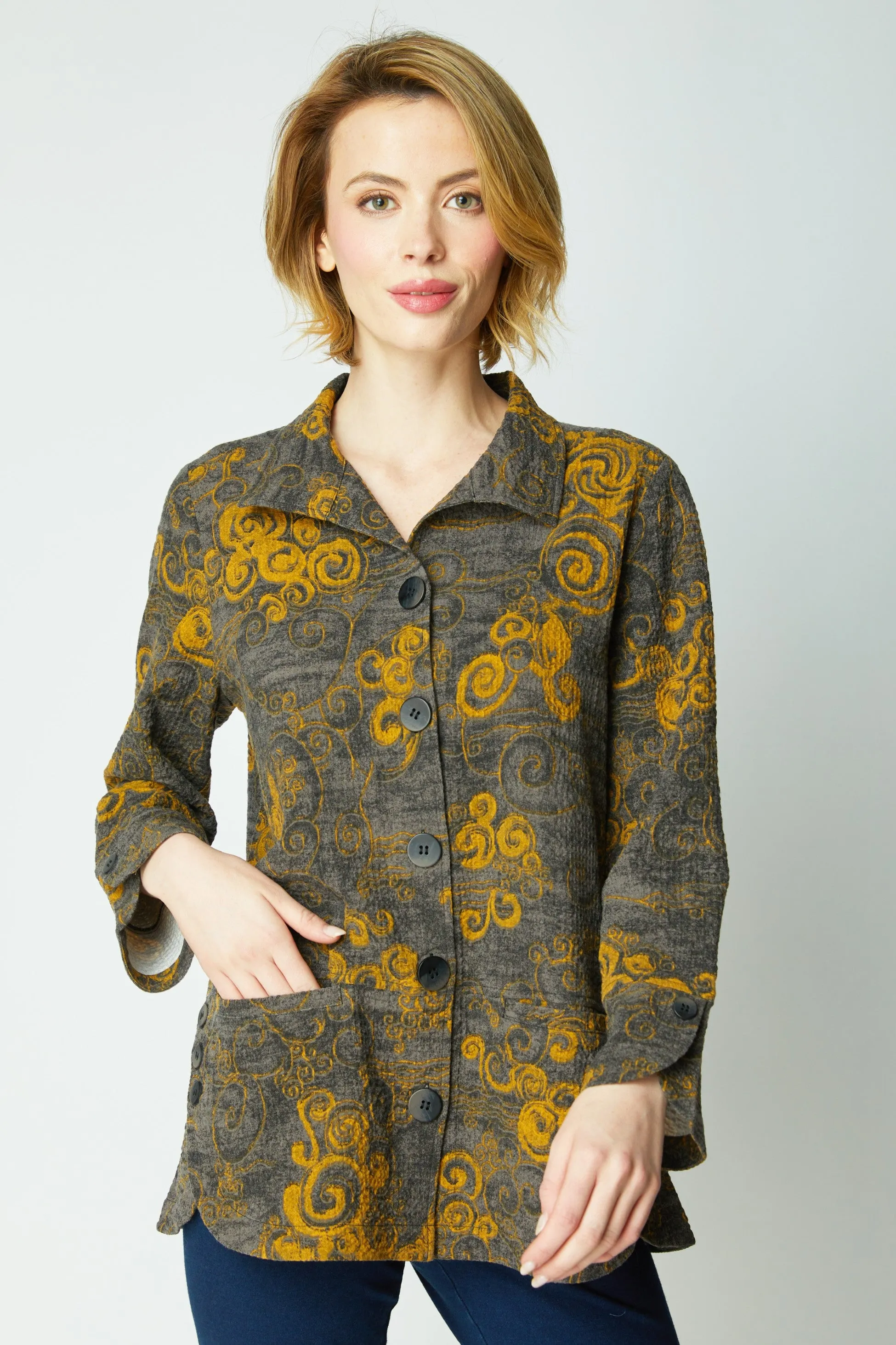 Pucker Weave Museum Jacket sold by Habitat