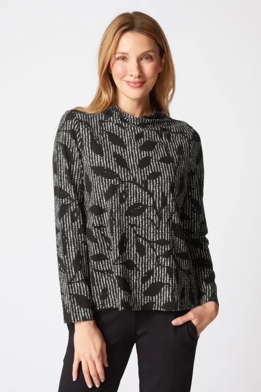 Core Travel Drape Collar Top sold by Habitat