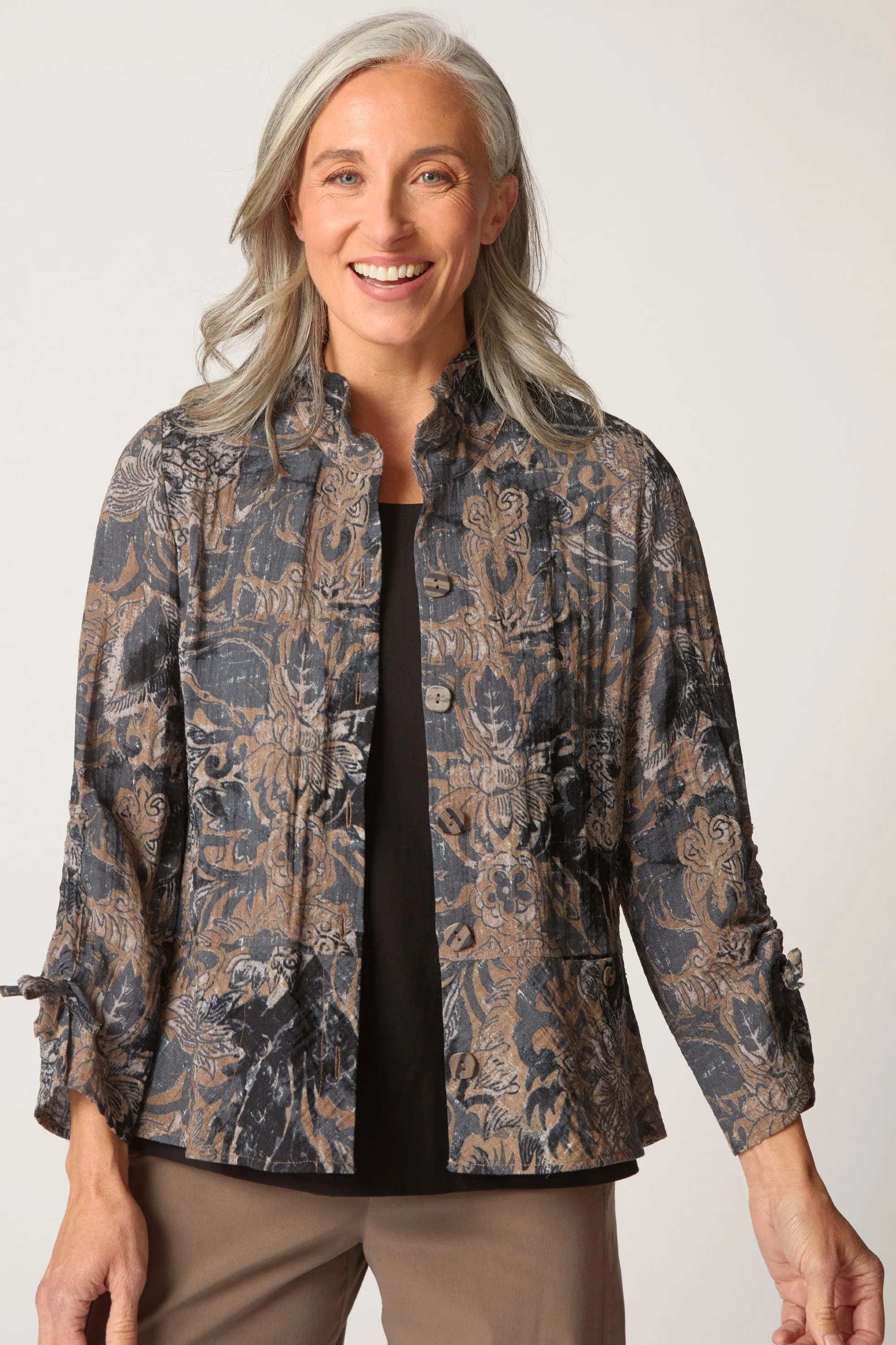 Express Travel Jacobian Floral Event Jacket sold by Habitat product image thumbnail 3