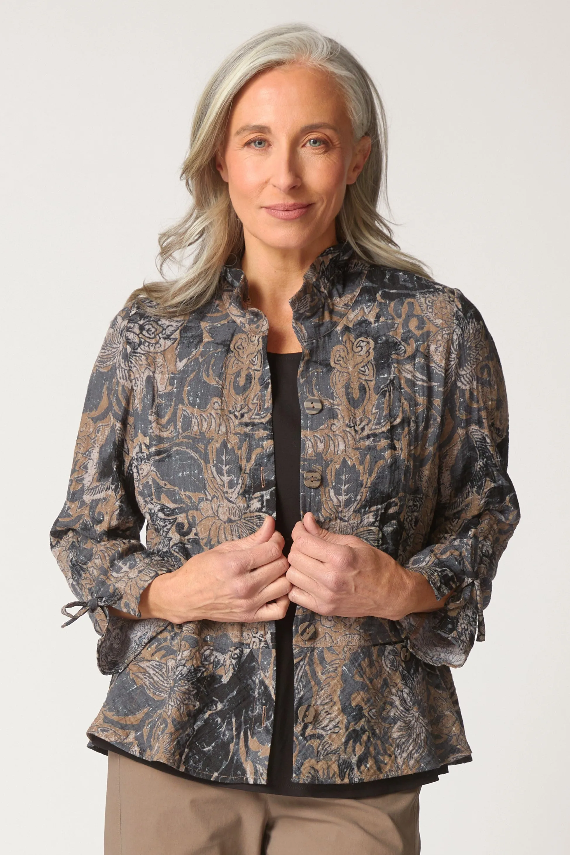 Express Travel Jacobian Floral Event Jacket sold by Habitat product image thumbnail 4