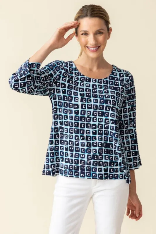 Core Travel Cubism Print Everybody Shirt sold by Habitat