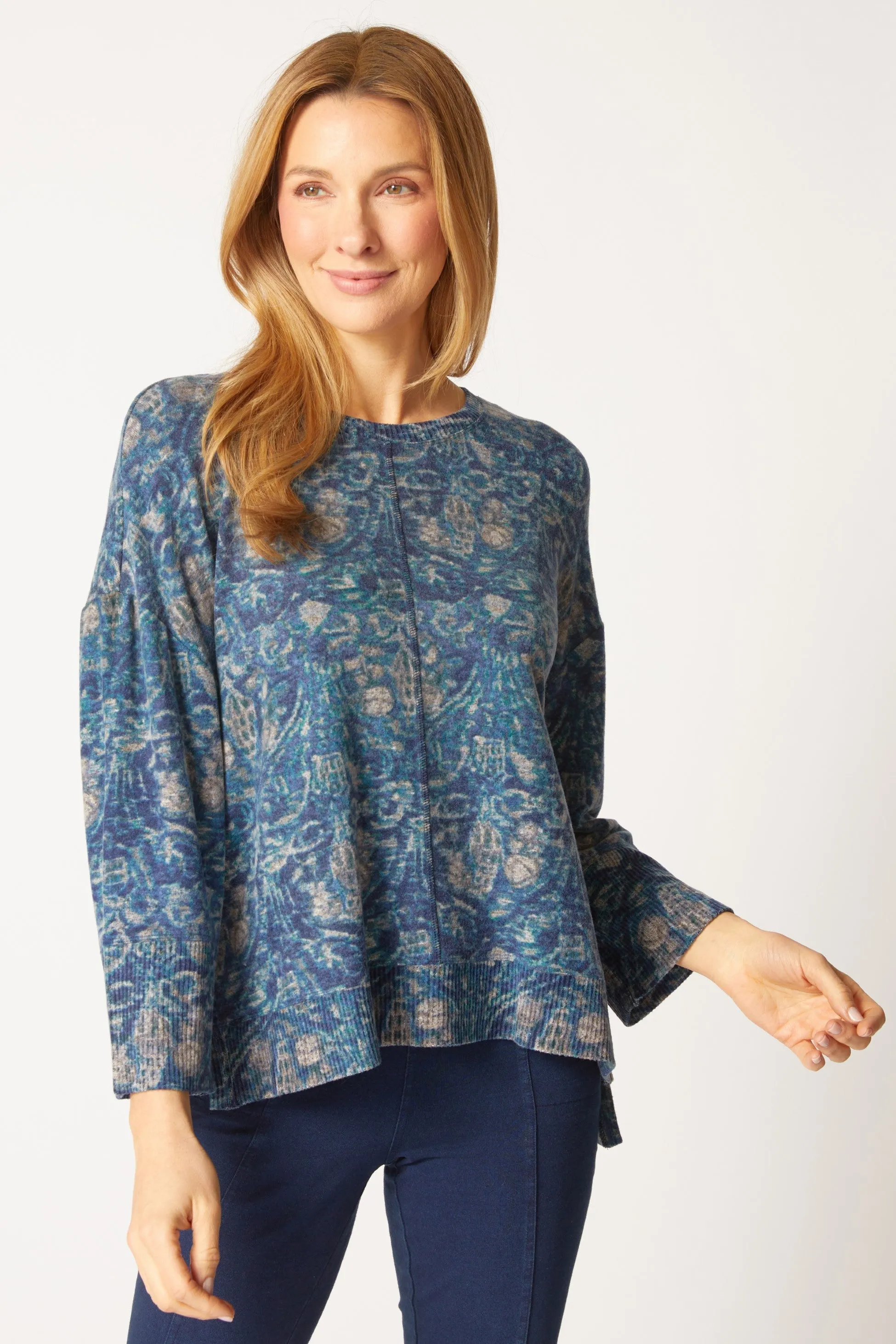 Super Soft Heathered Fleece Pullover sold by Habitat