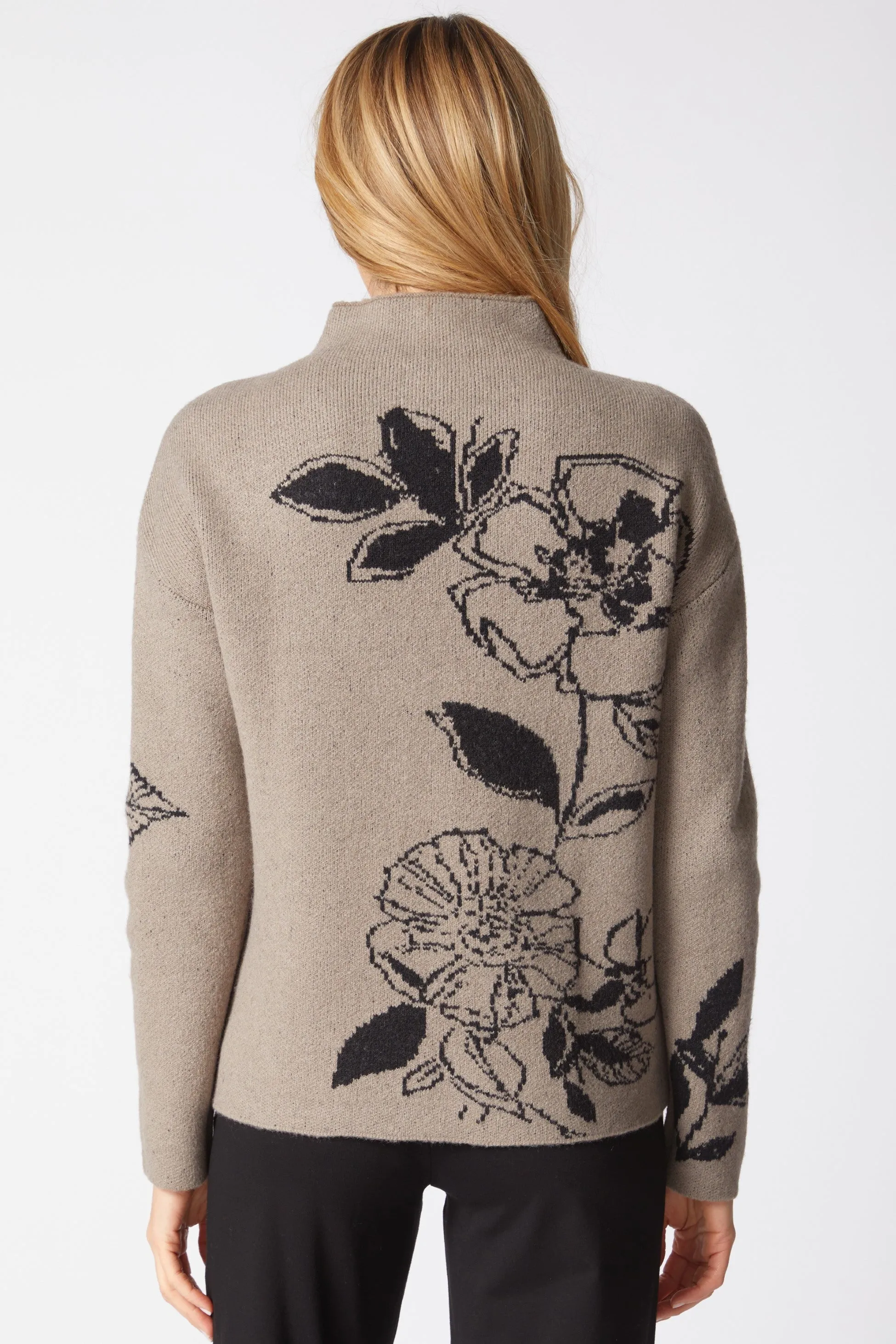 Floral Foliage Intarsia Sweater sold by Habitat product image thumbnail 2