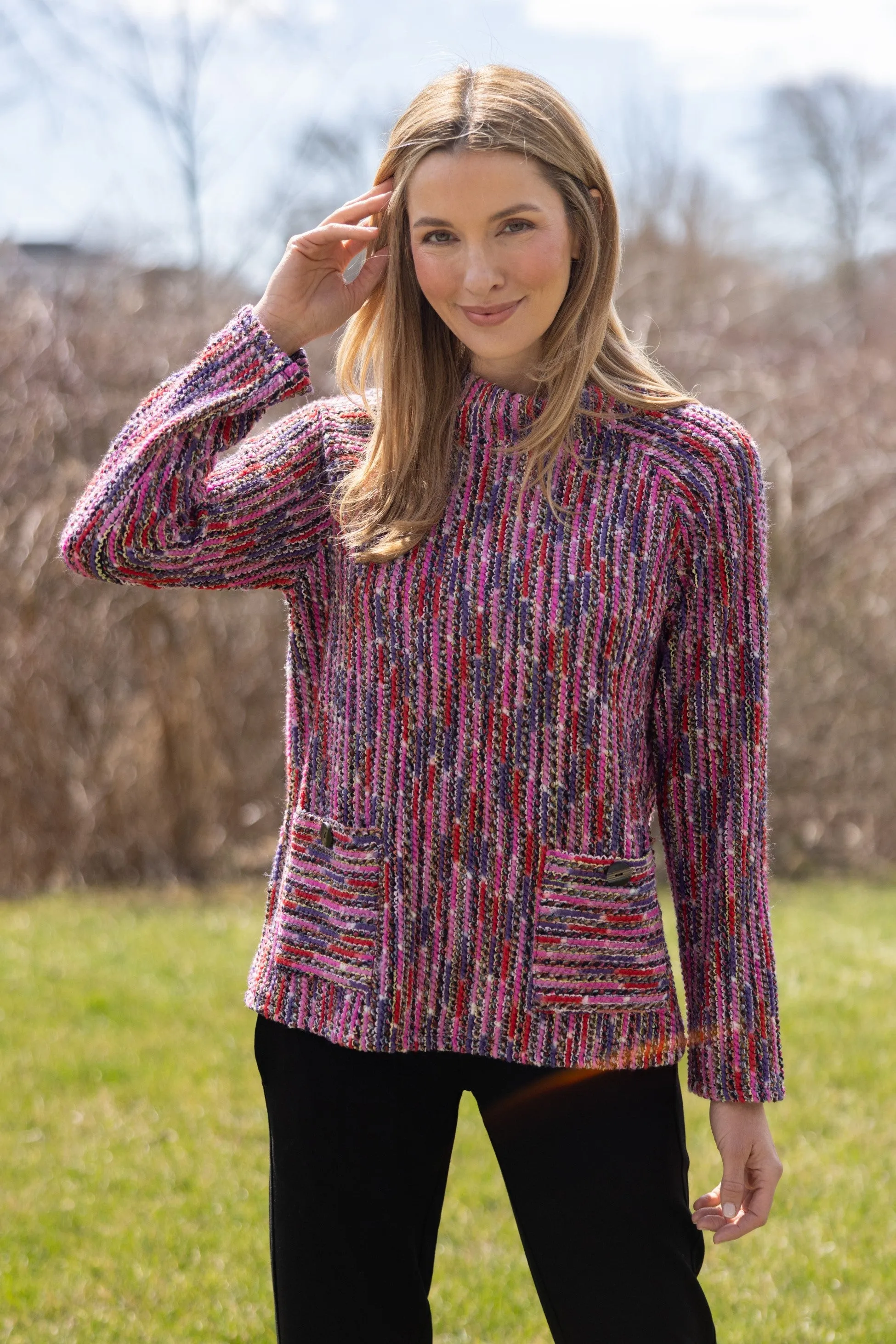 Mosaic Knit Pullover sold by Habitat product image thumbnail 2