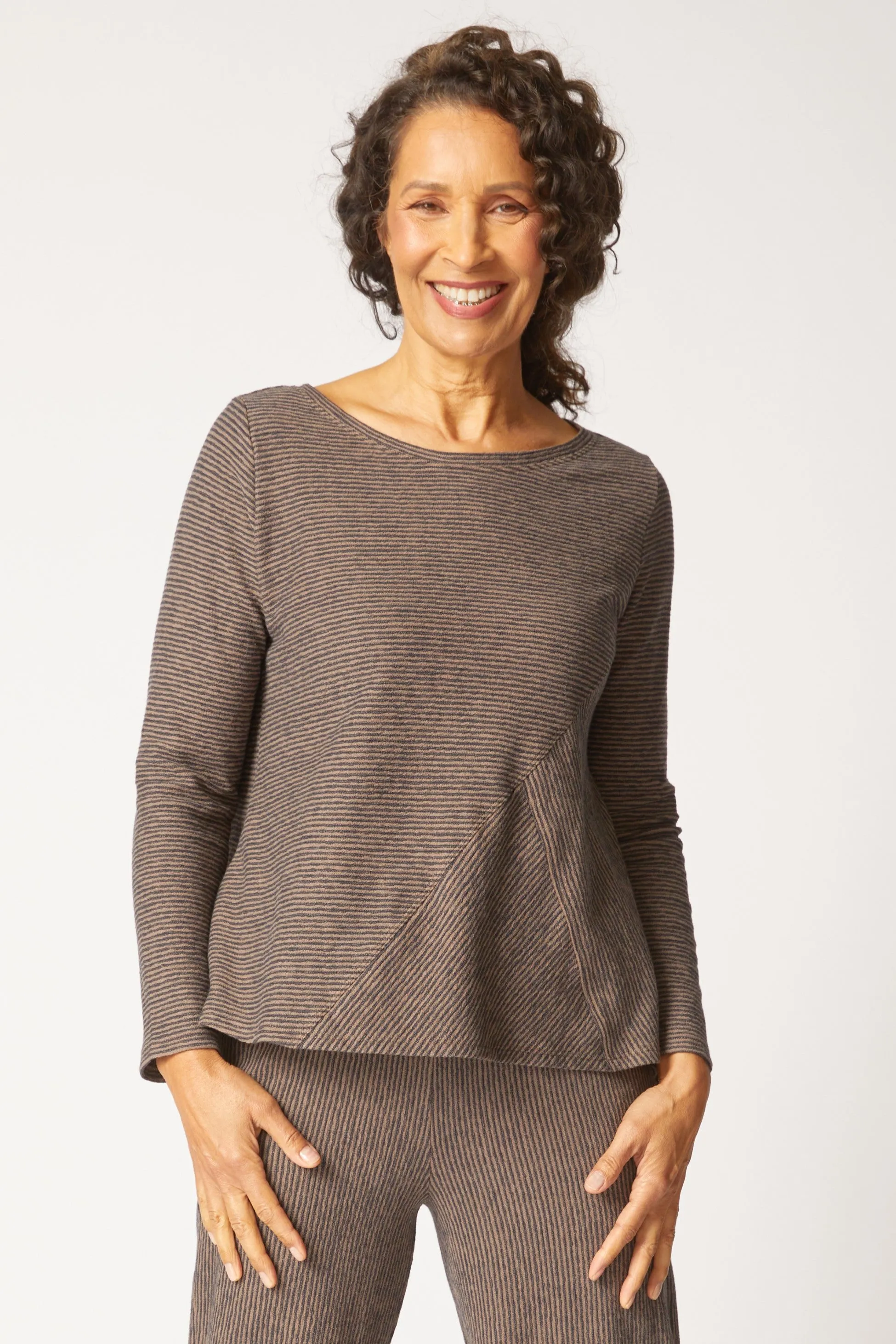 Pasadena Stripe Huntington Top sold by Habitat