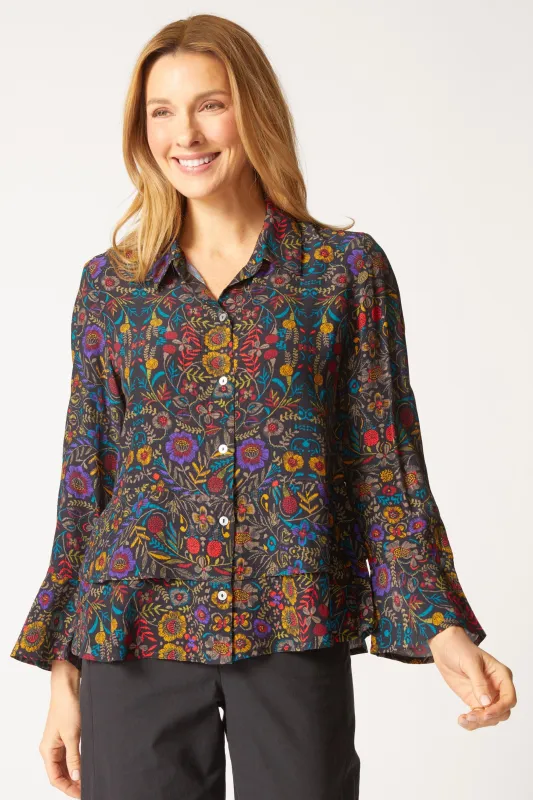 Off The Vine Double Flounce Shirt sold by Habitat