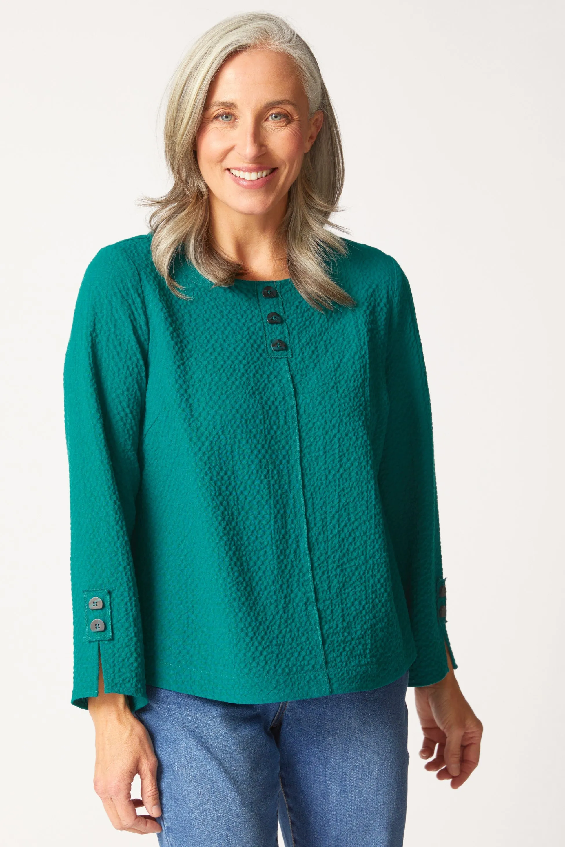 Pucker Weave Cafe Top sold by Habitat product image thumbnail 3
