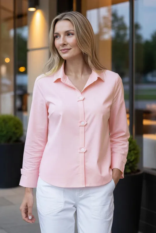 The Tab Detail Shirt made by Habitat