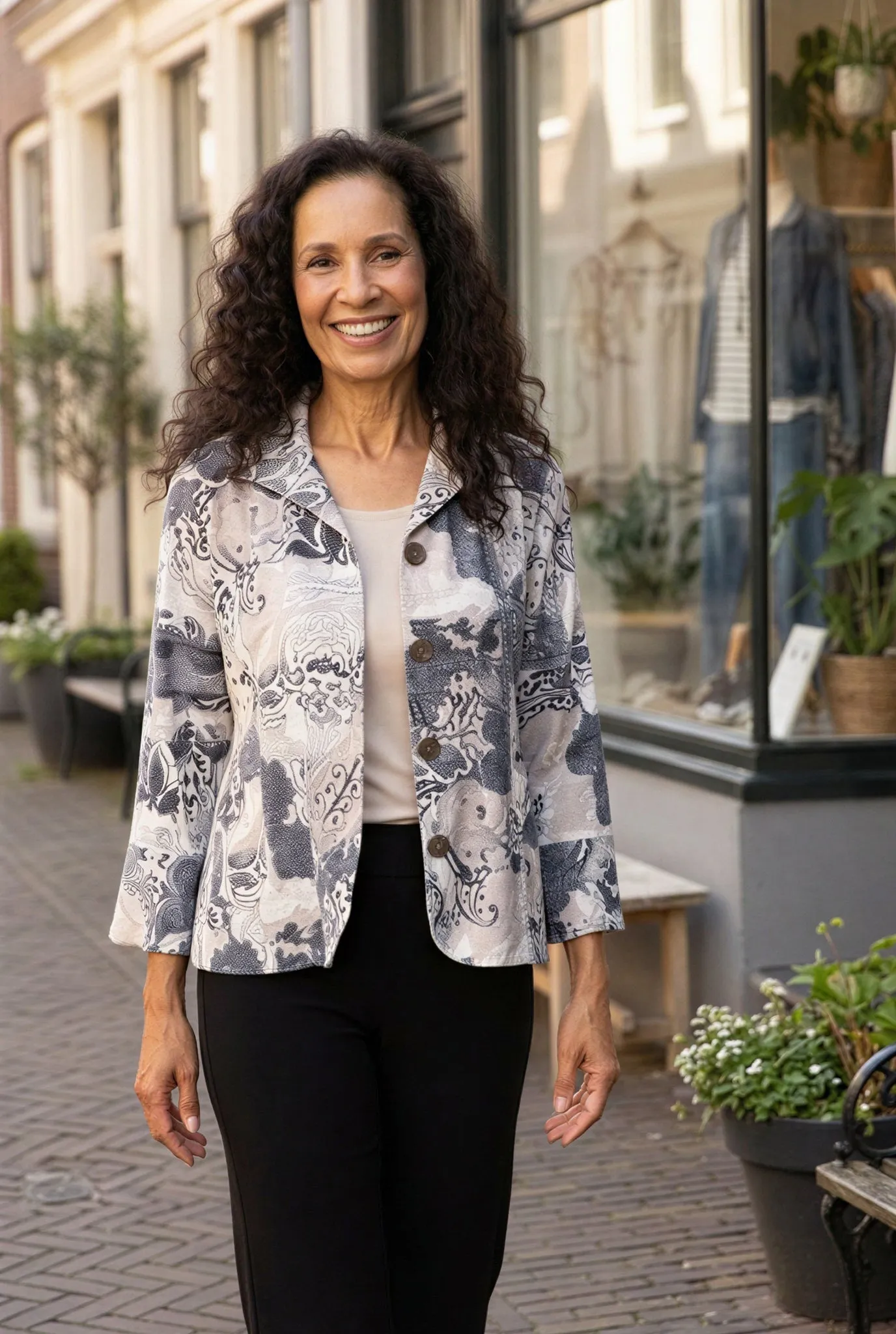 Destination Unknown Shirred Pocket Jacket sold by Habitat