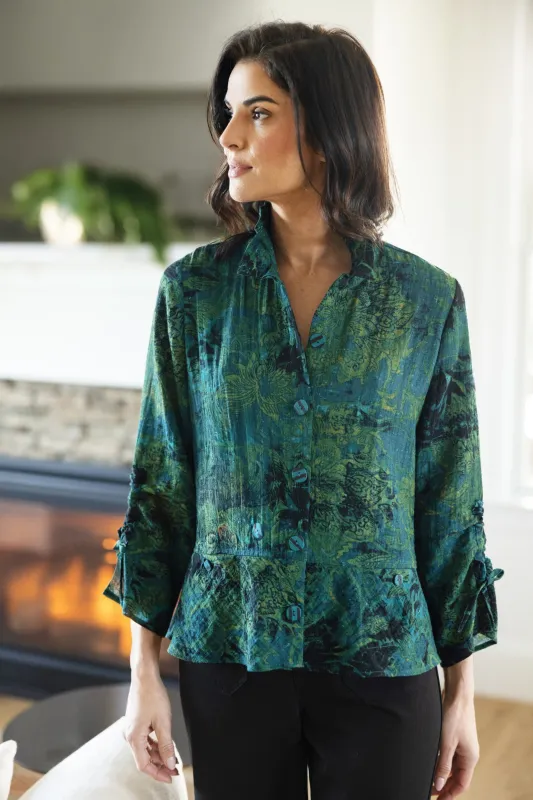Express Travel Jacobian Floral Event Jacket sold by Habitat