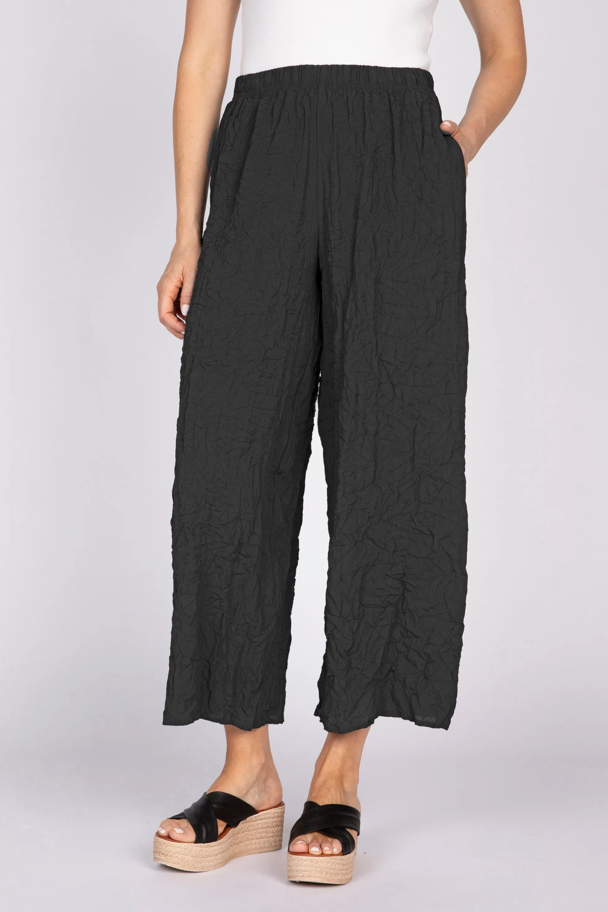Crinkle Crepe Travel Pant sold by Habitat