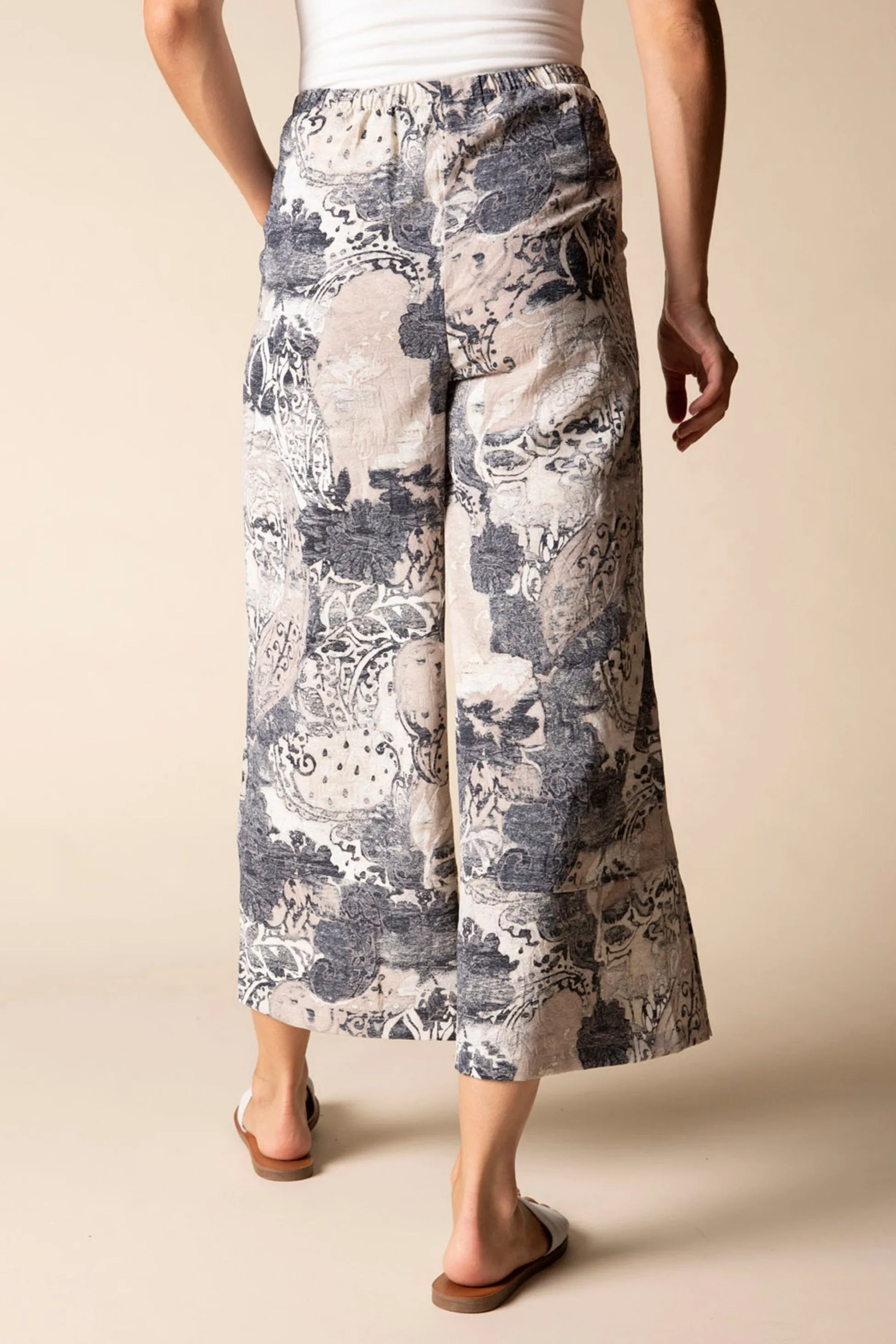 Destination Unknown Button Hem Crop Pant sold by Habitat product image thumbnail 5