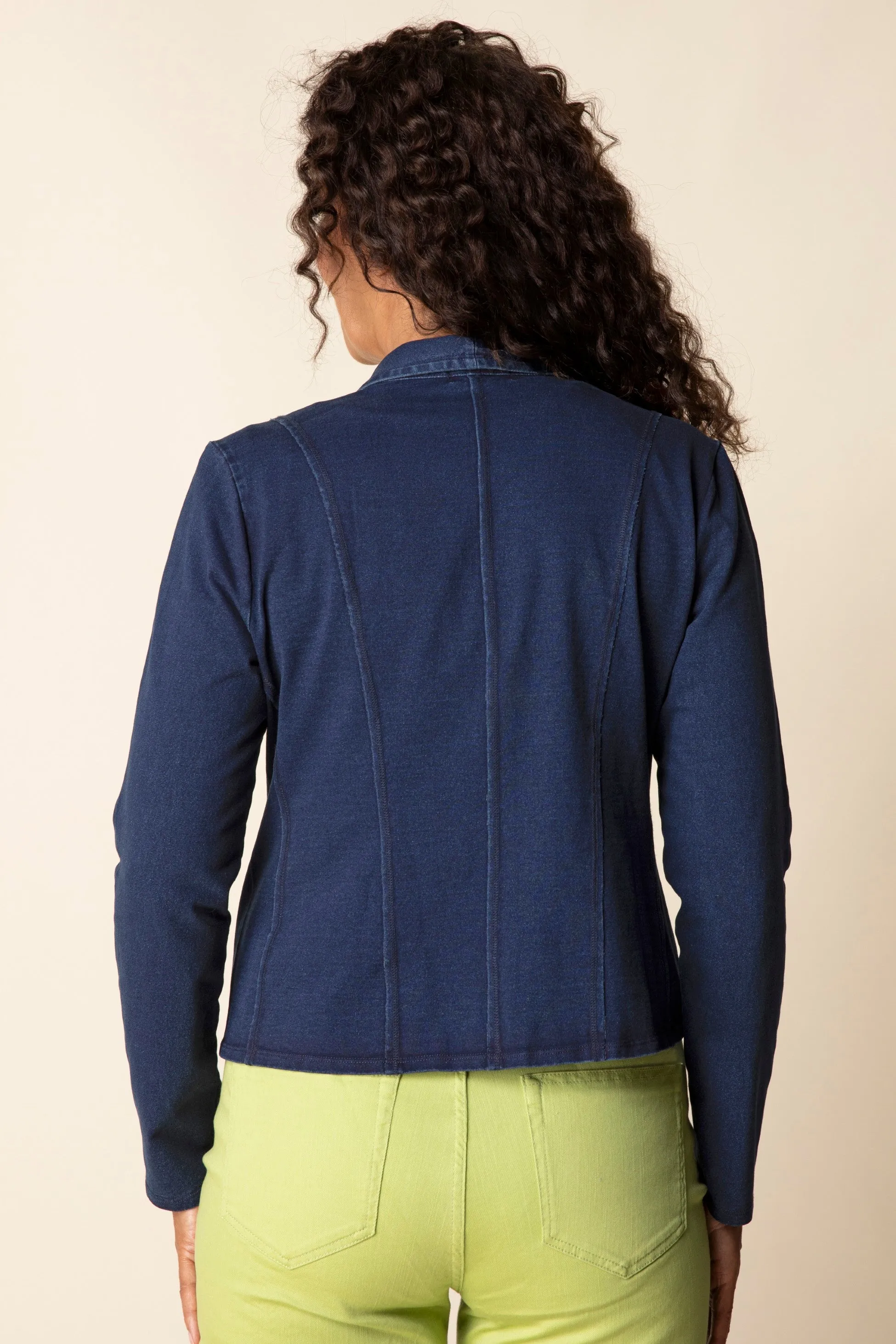 Stonewash Knit Denim South Side Jacket sold by Habitat product image thumbnail 2