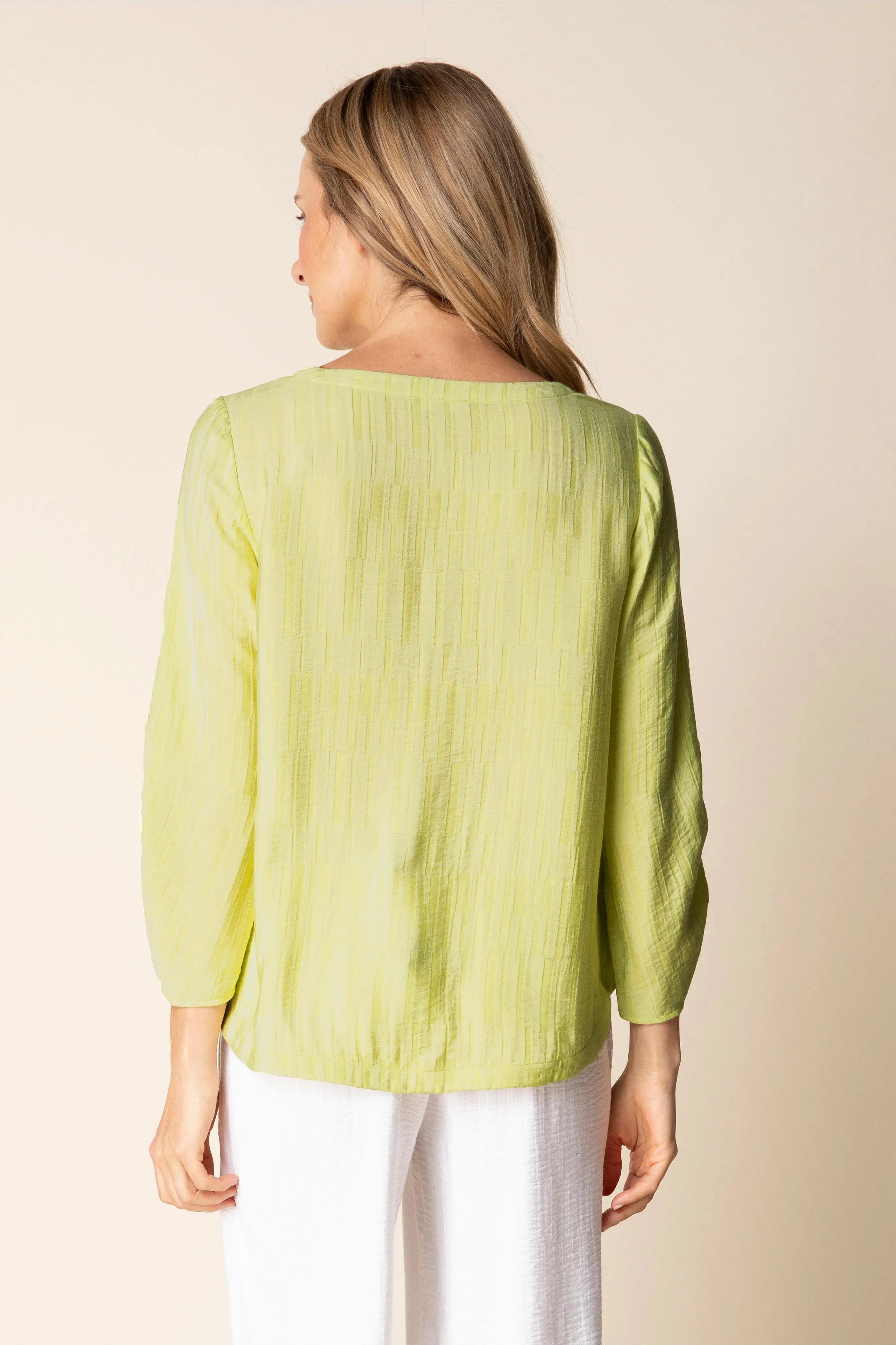Whisper Jacquard Rayon Pleat Top sold by Habitat product image thumbnail 4