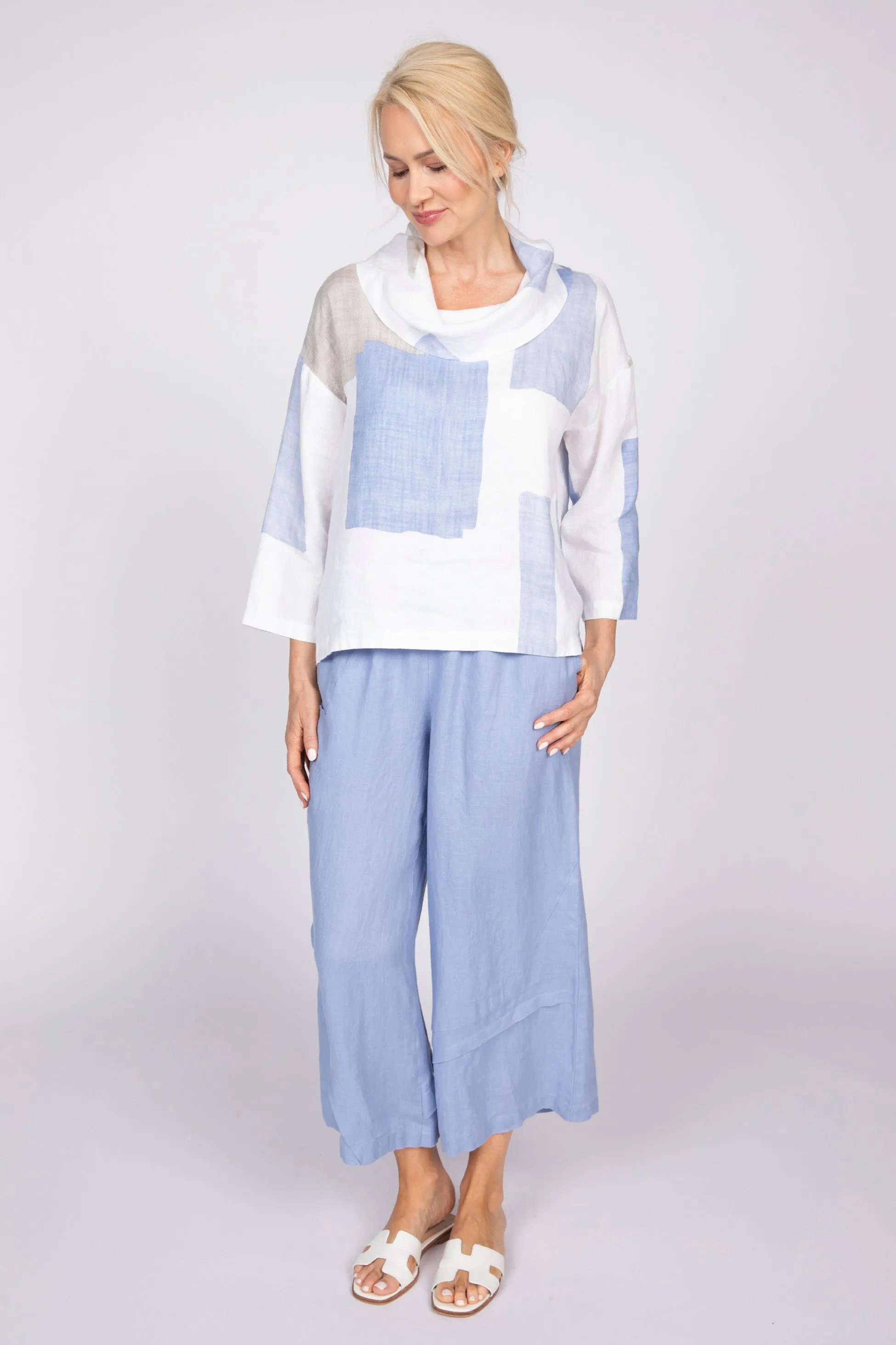 Coastal Colorblock Stay Centered Cowl sold by Habitat product image thumbnail 4