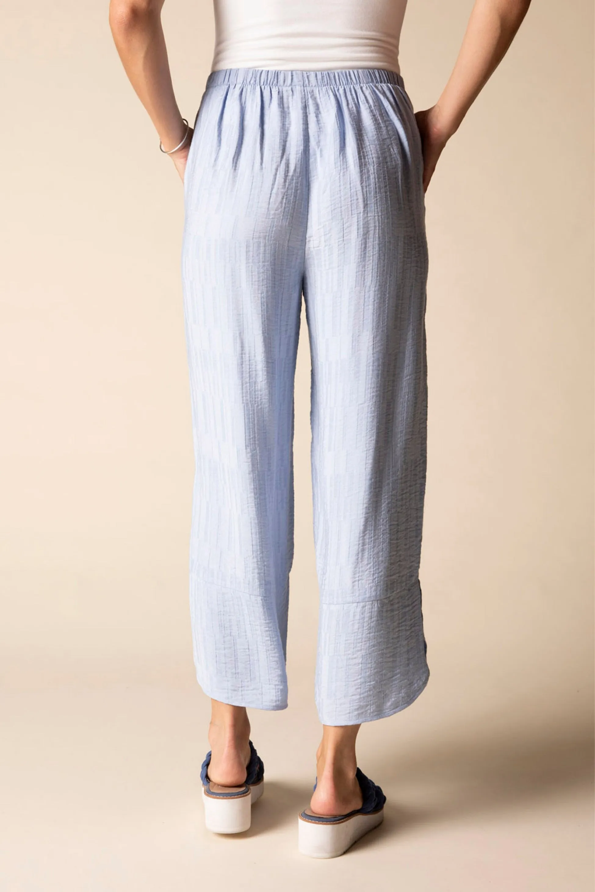 Whisper Jacquard Rayon Crop Pant sold by Habitat product image thumbnail 5
