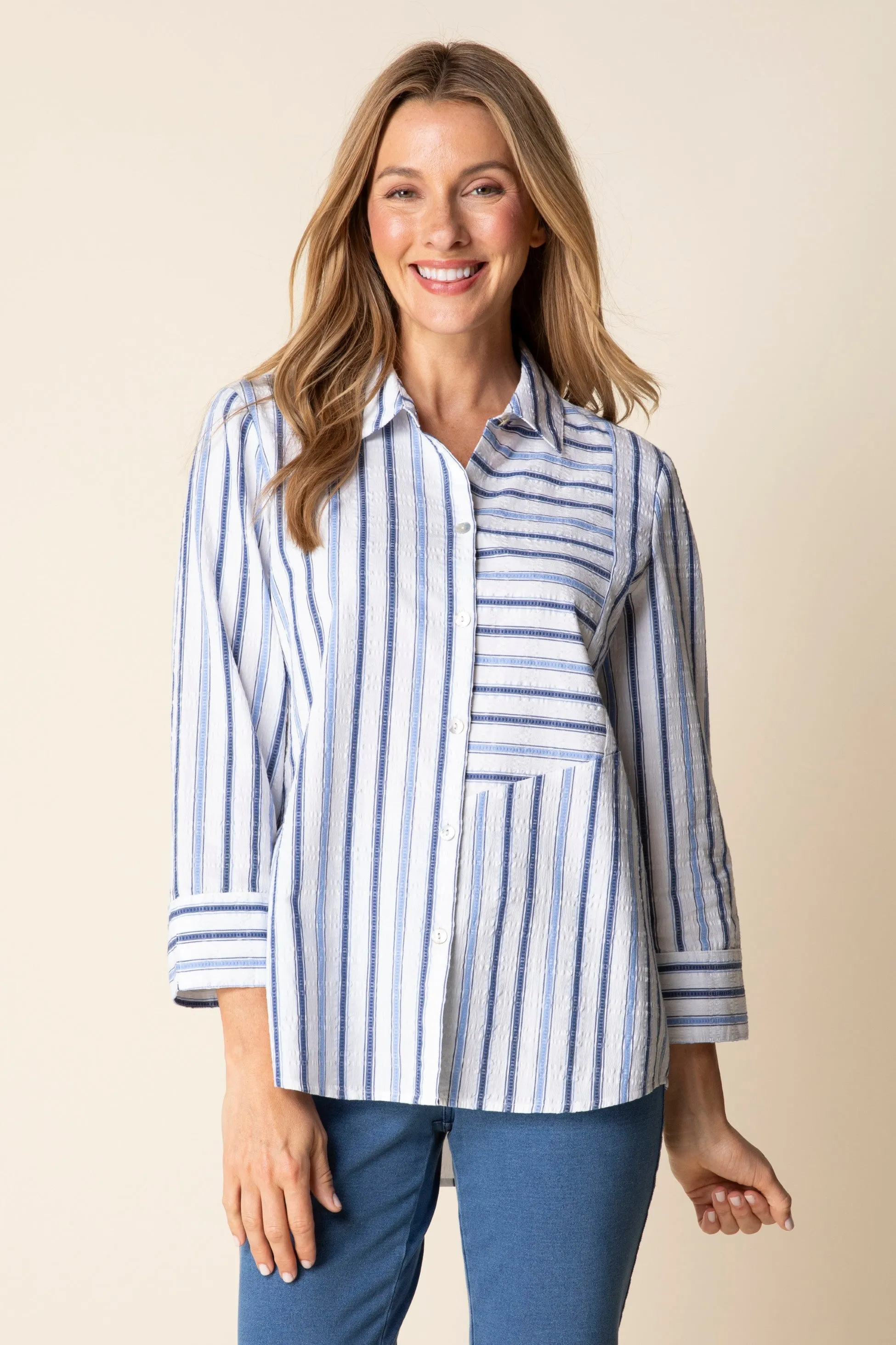 Hampton Stripe Montauk Shirt sold by Habitat product image thumbnail 2
