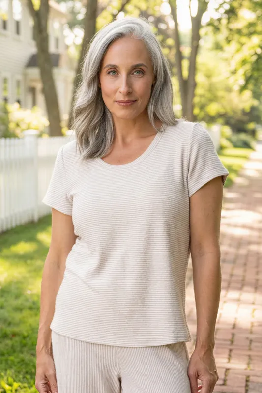 Monterey Stripe Tee made by Habitat