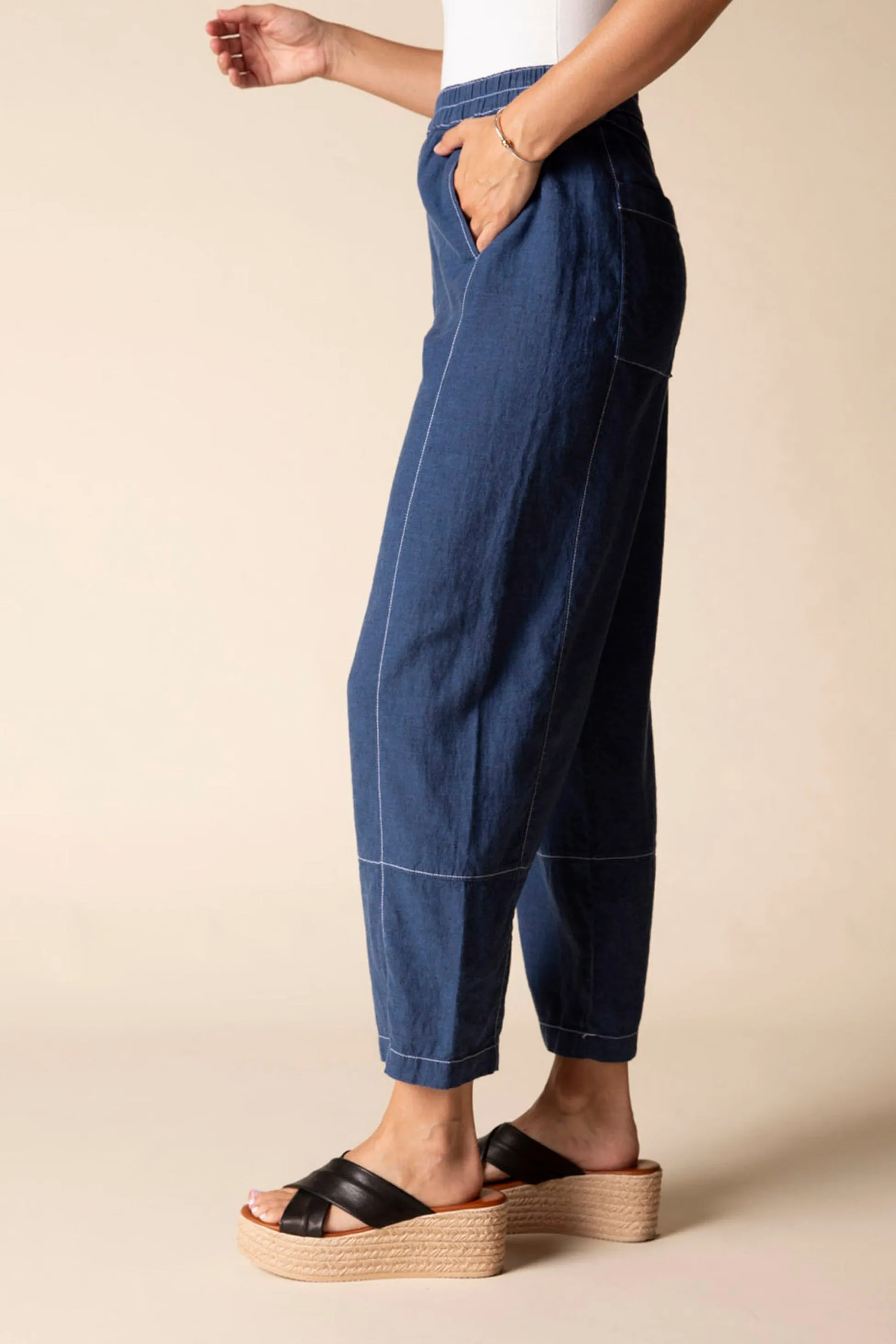 Contrast Seams Crop Pant sold by Habitat product image thumbnail 2