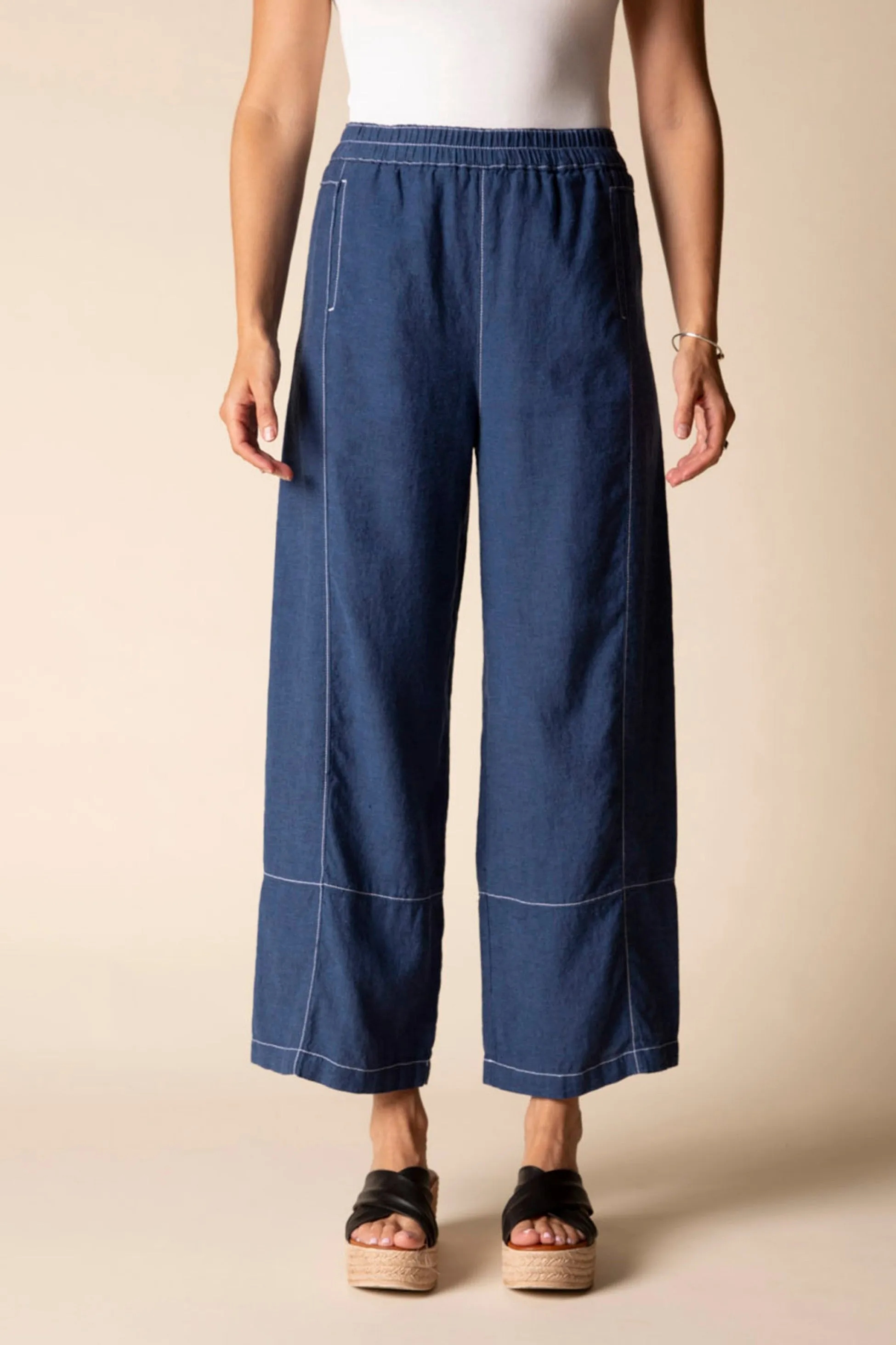 Contrast Seams Crop Pant sold by Habitat product image thumbnail 4