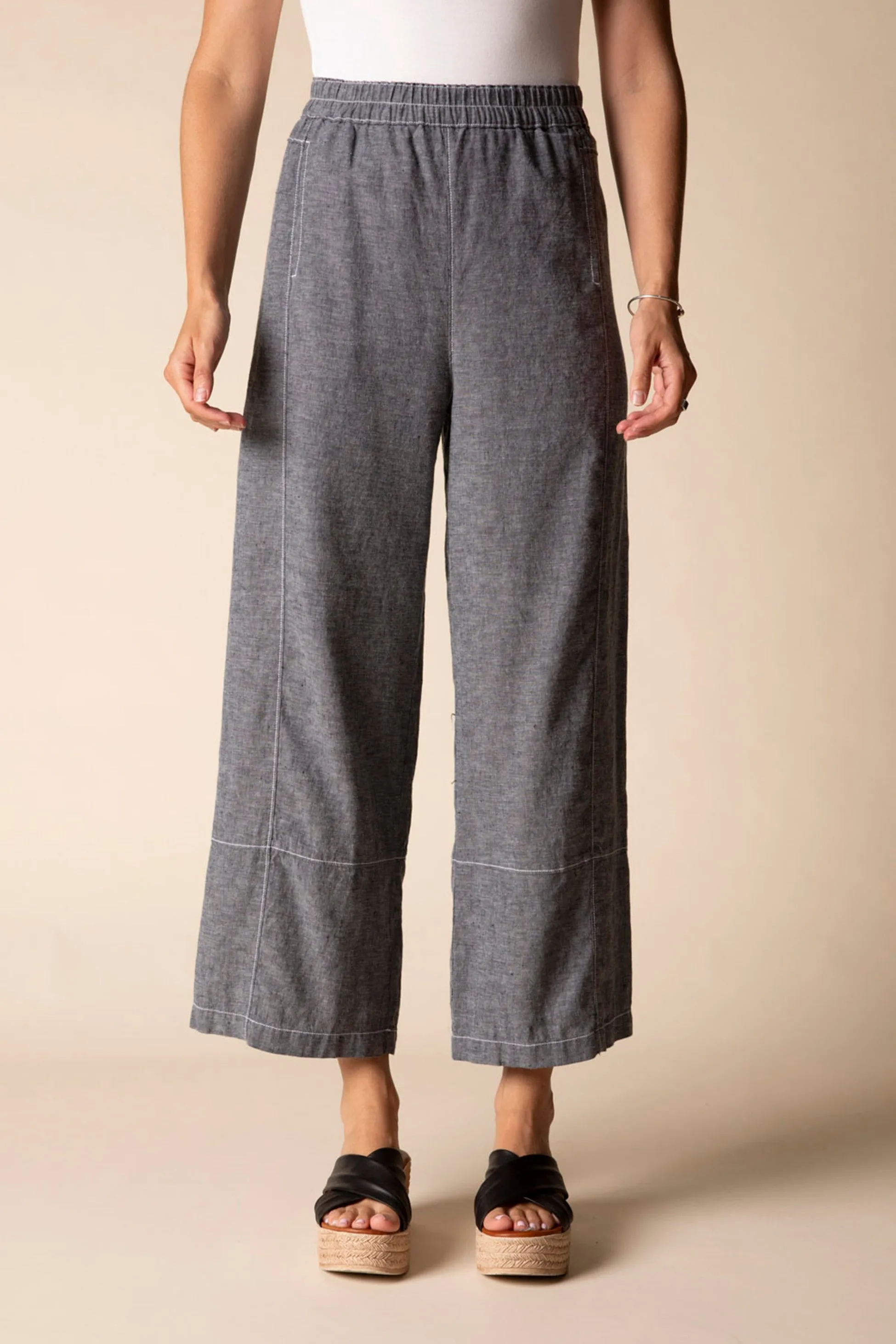 Contrast Seams Crop Pant sold by Habitat product image thumbnail 2