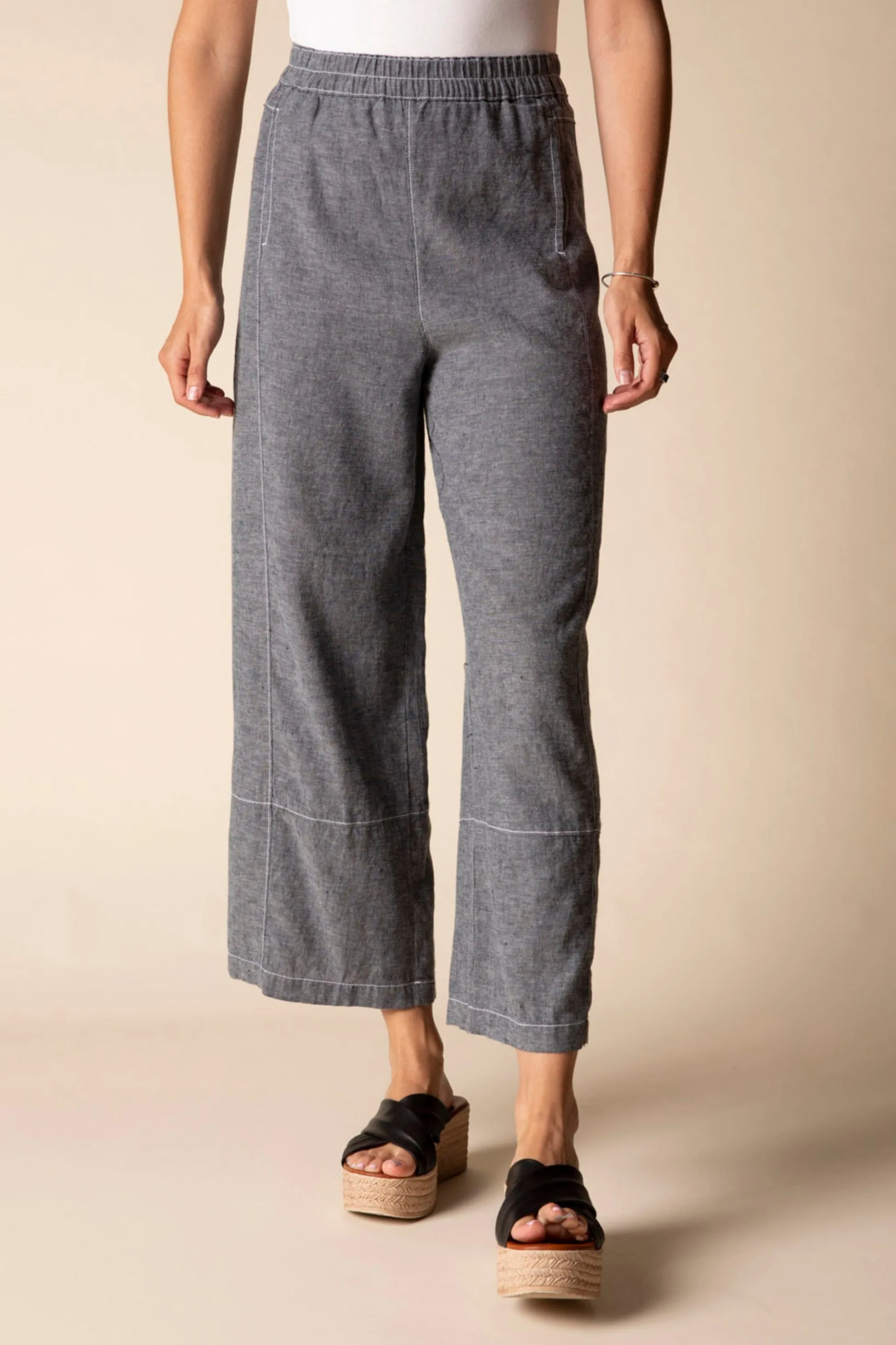 Contrast Seams Crop Pant sold by Habitat product image thumbnail 3