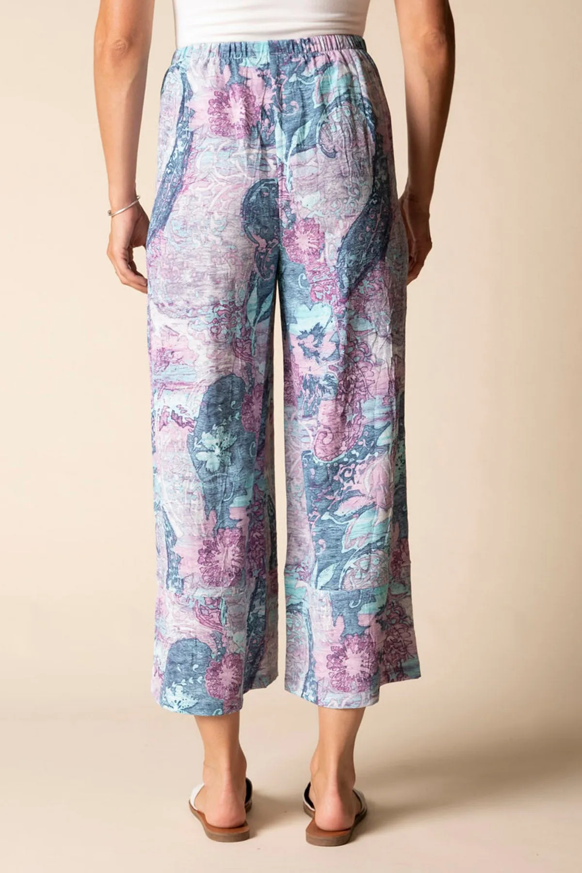 Destination Unknown Button Hem Crop Pant sold by Habitat product image thumbnail 5
