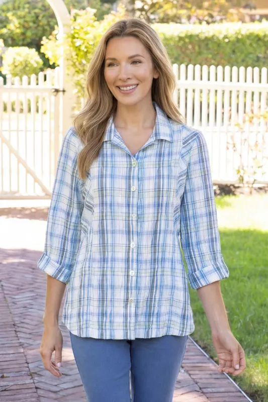 Blurred Plaid Tunic made by Habitat