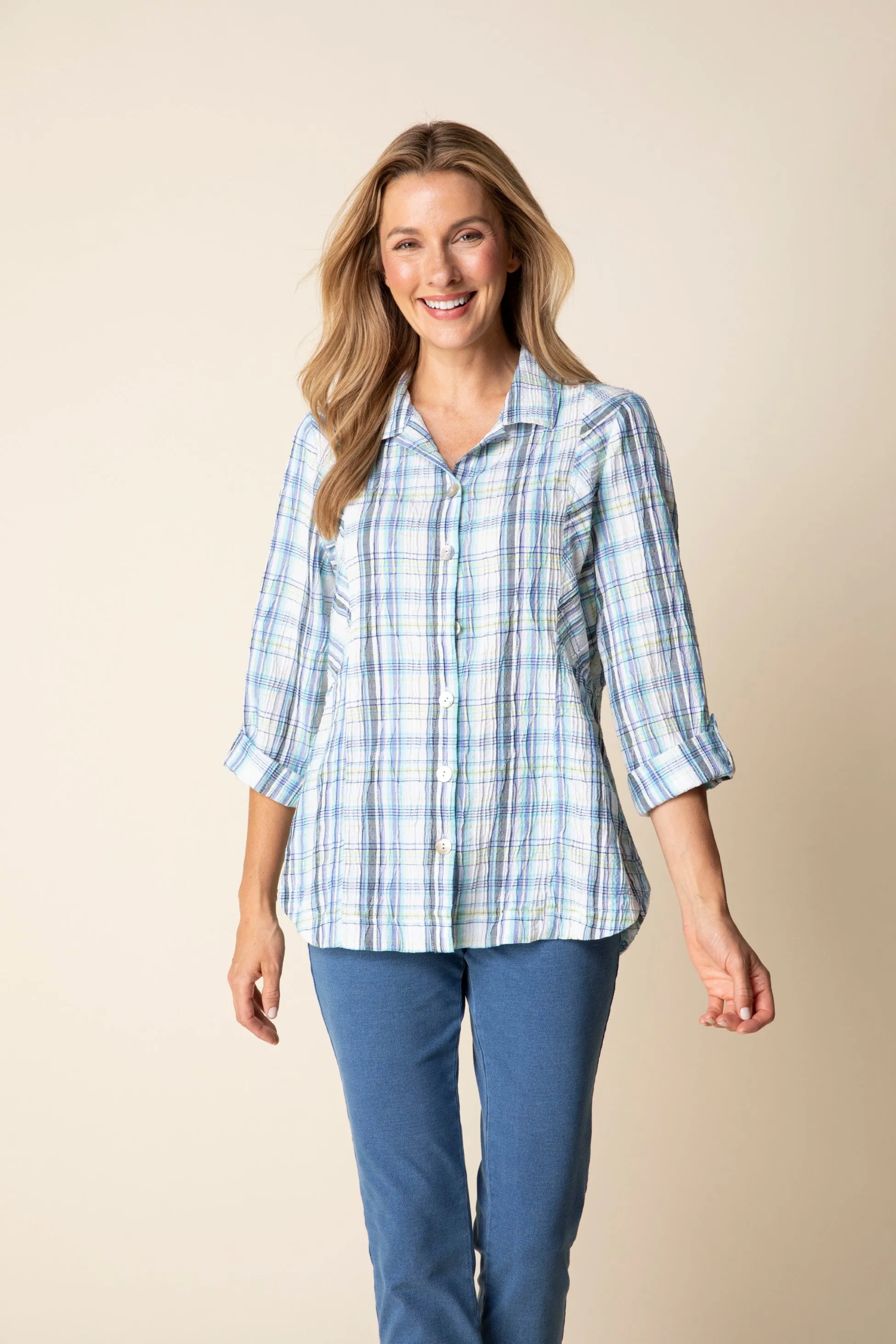 Blurred Plaid Tunic sold by Habitat product image thumbnail 4