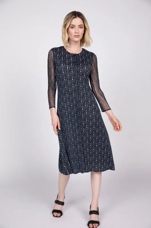 Parisian Pleat Diamond Dress made by Habitat
