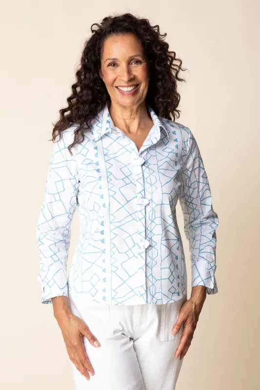 The Tab Detail Market Shirt made by Habitat