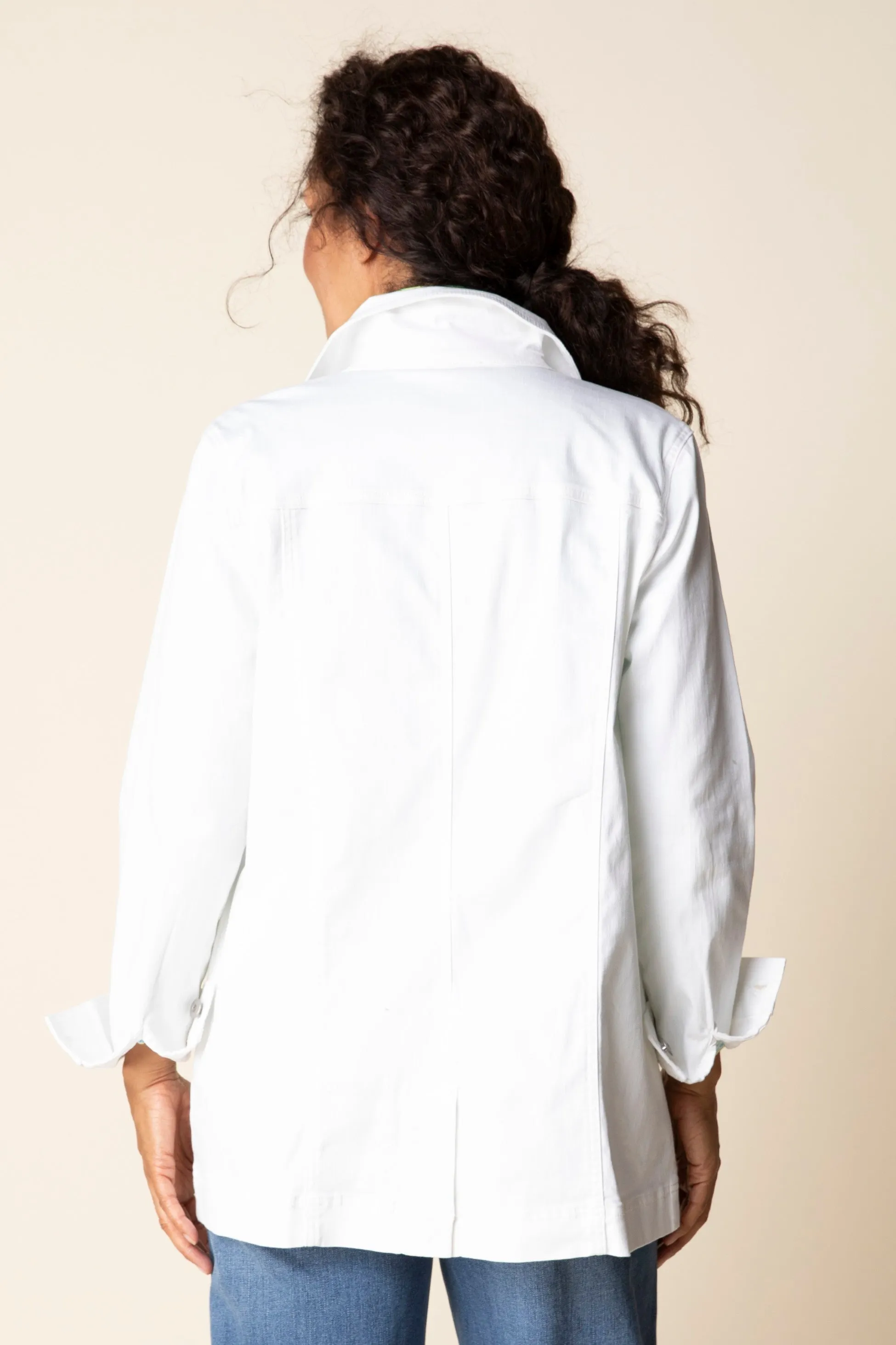 The Longline Stretch Denim Jacket sold by Habitat product image thumbnail 3