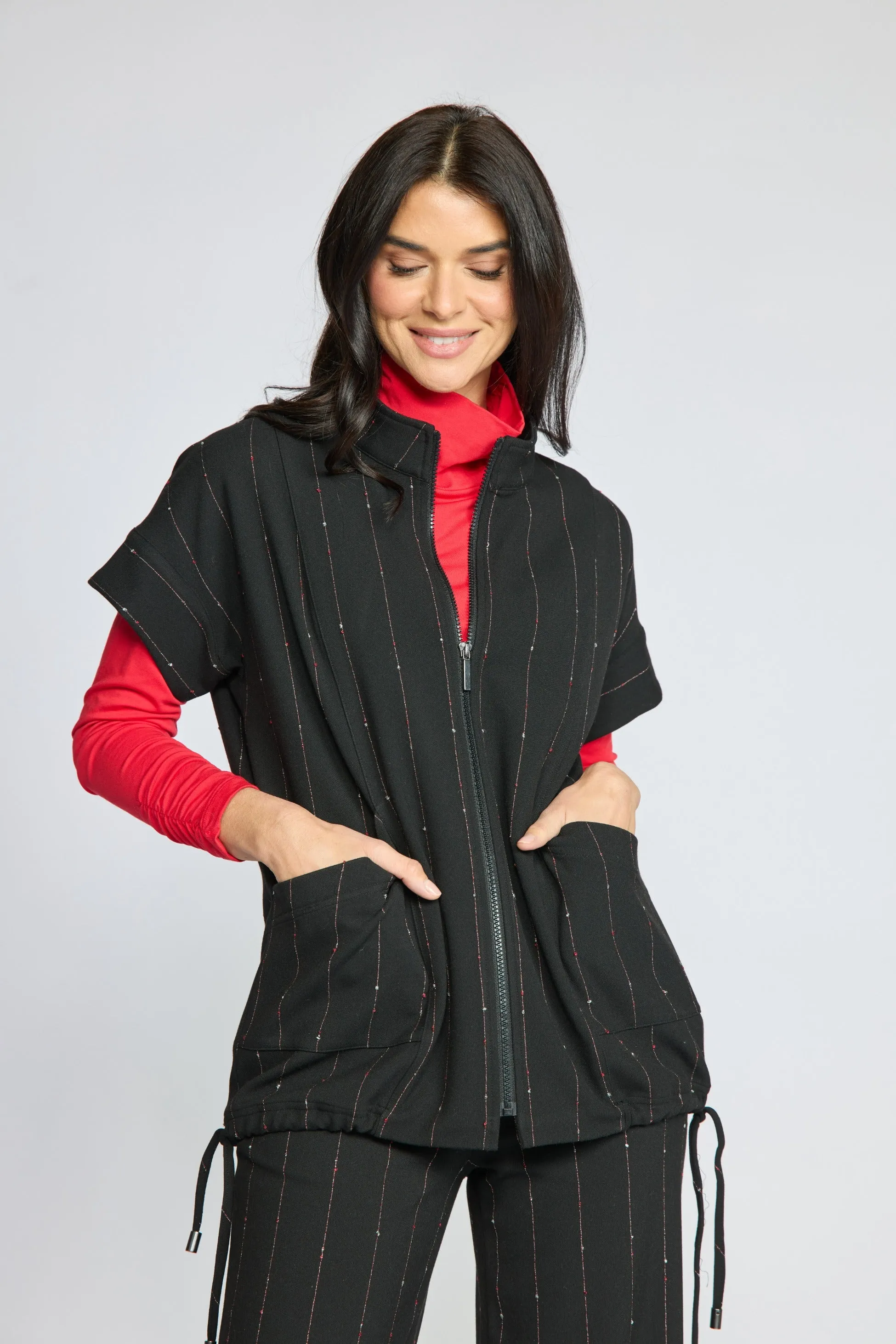 Playful Pinstripe Travel Vest sold by Habitat product image thumbnail 3