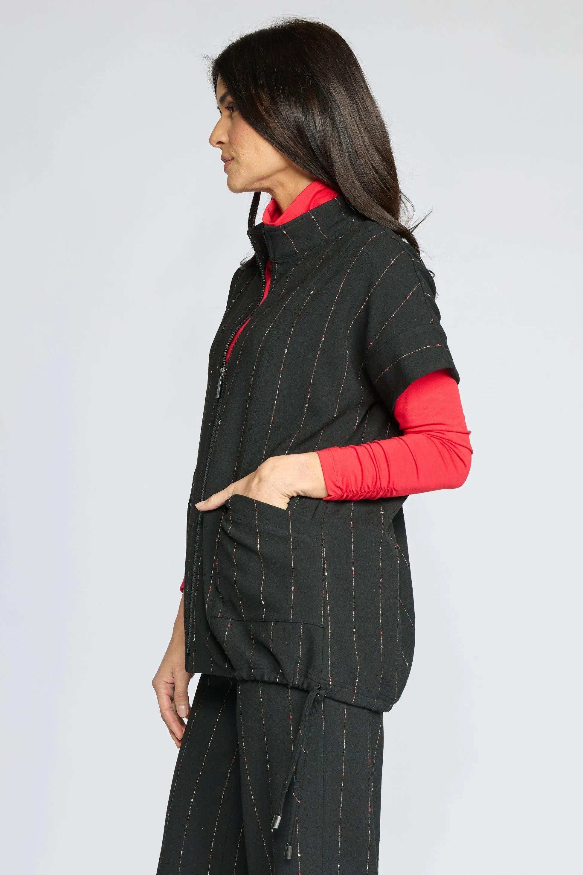 Playful Pinstripe Travel Vest sold by Habitat product image thumbnail 4