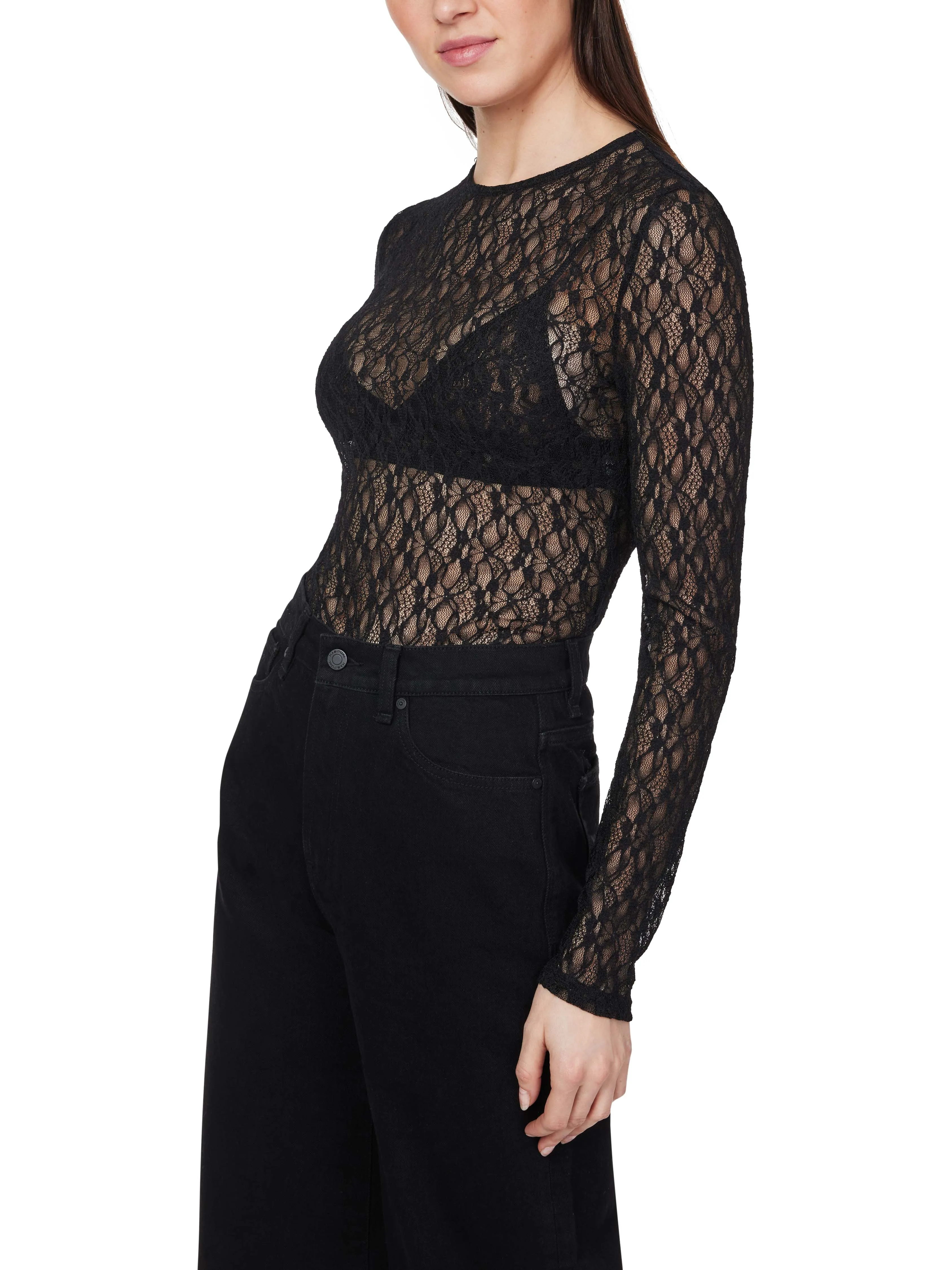 Lace Long Sleeve Top sold by Habitual product image thumbnail 2